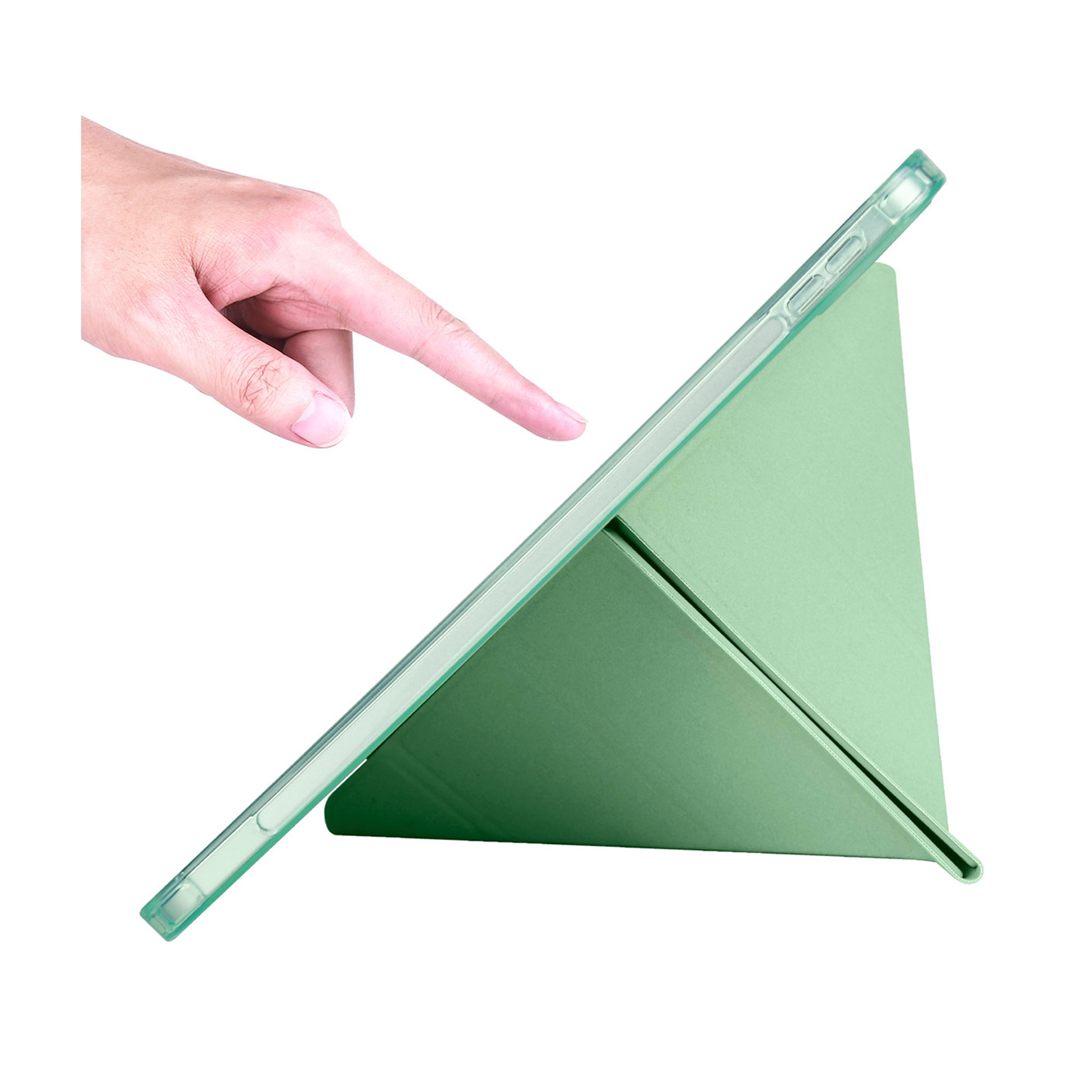 Apple iPad 10.Nesil 10.9 inç 2022-Trigon Folding Kalemlikli Standlı Kılıf