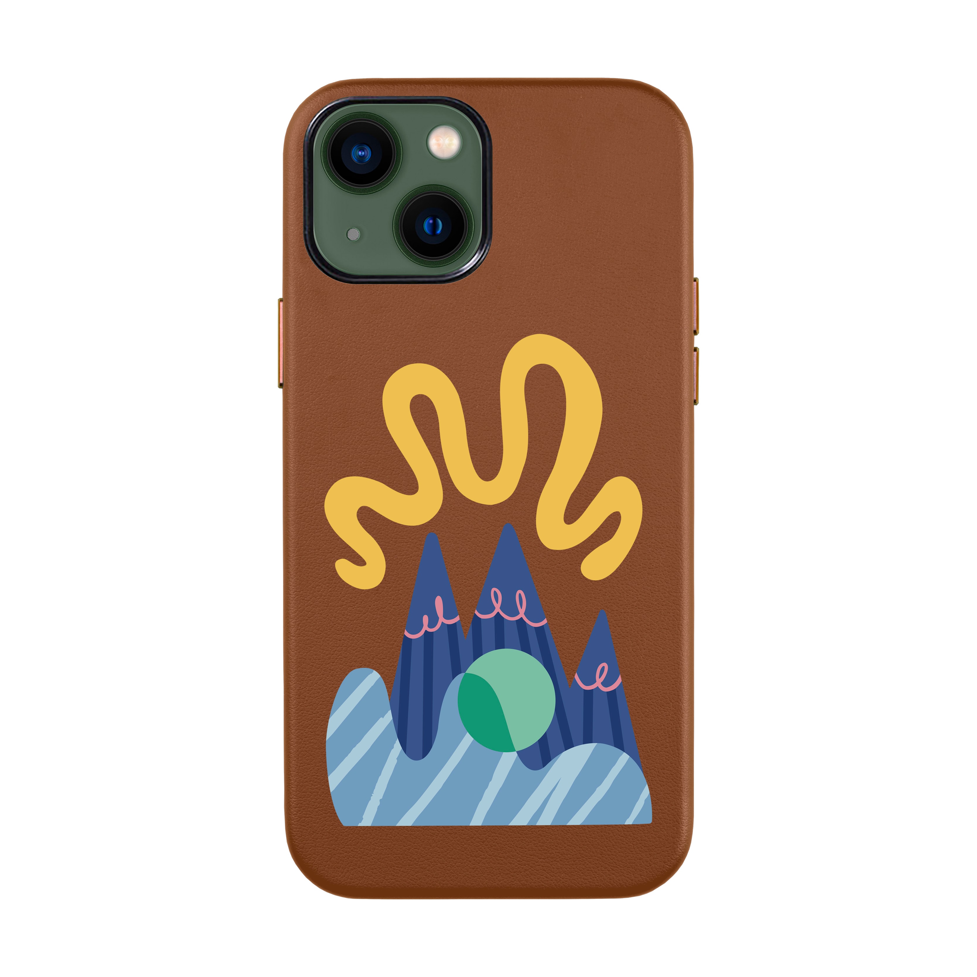 Mountain-iPhone Leather Case