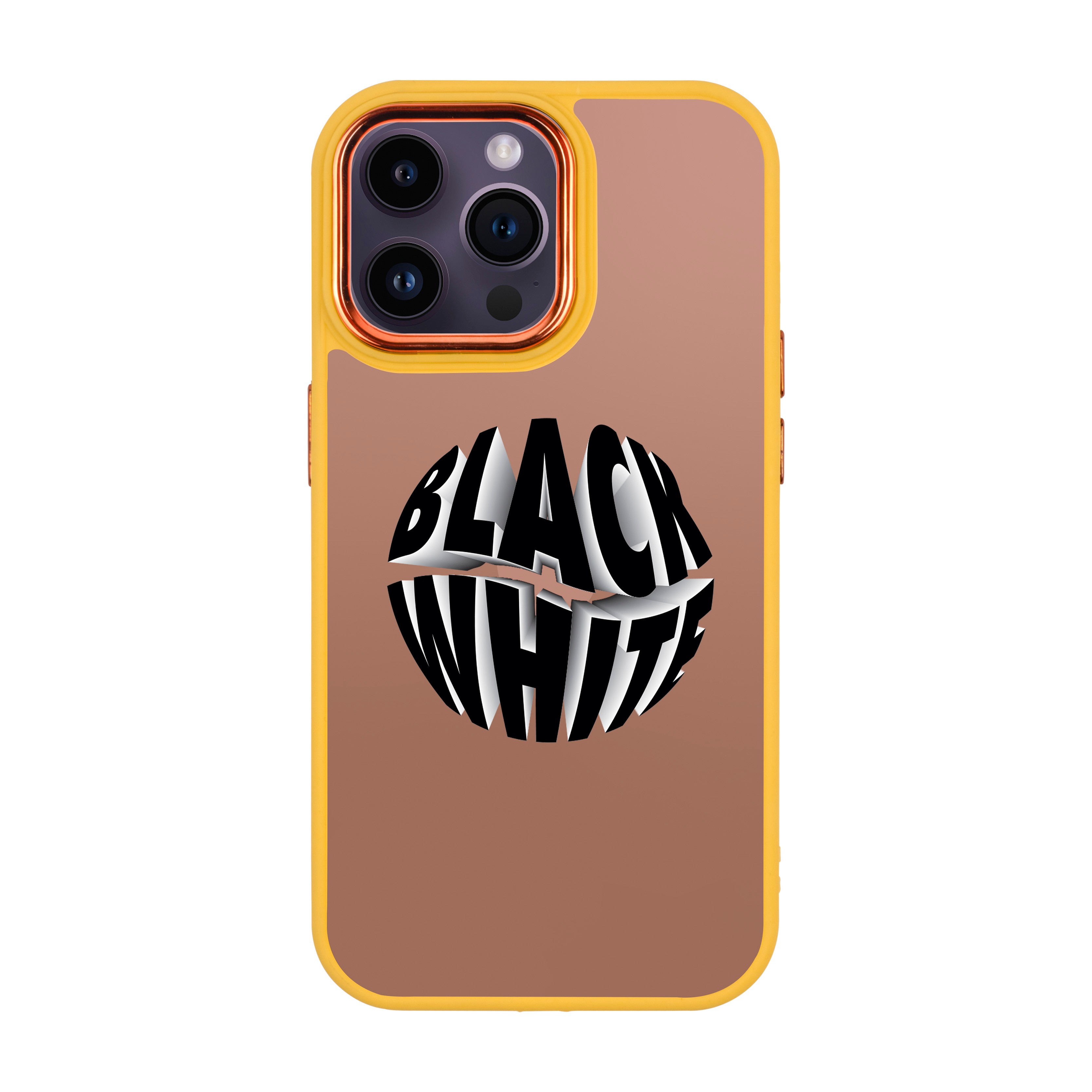 BLACK WHITE - iPhone Proof Case