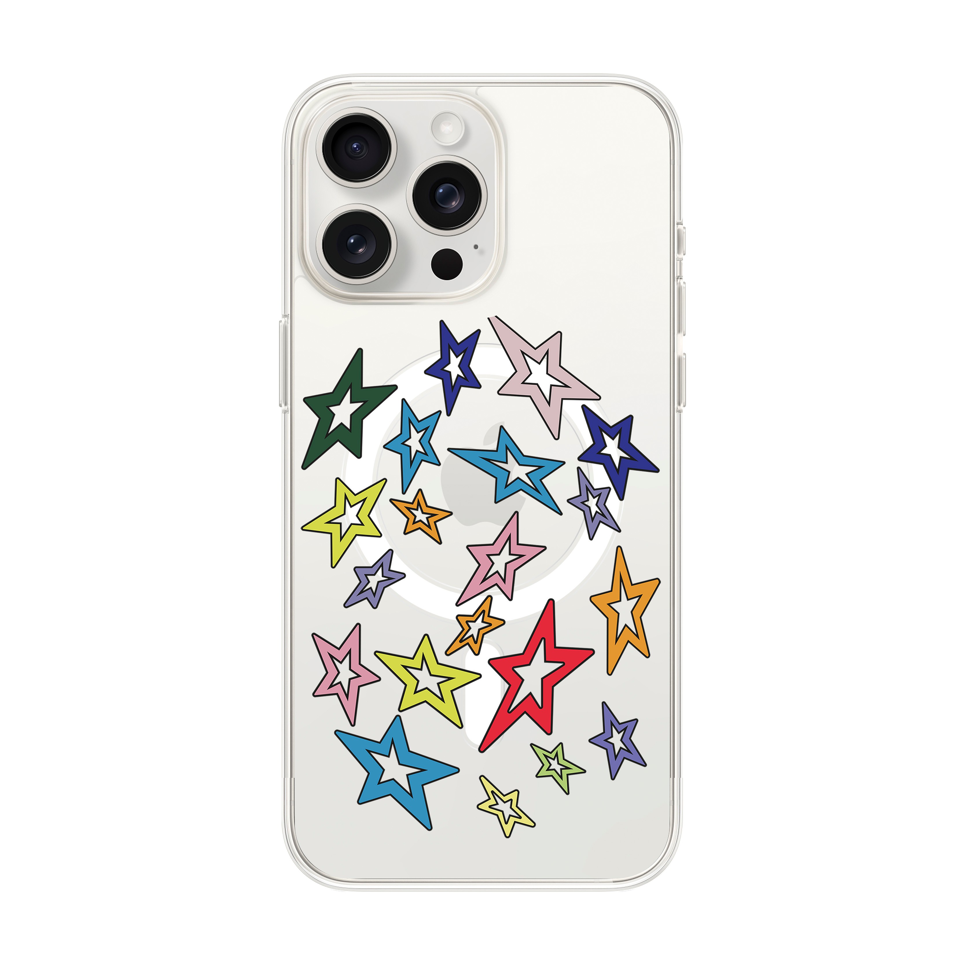 Star - iPhone Clear Case with MagSafe