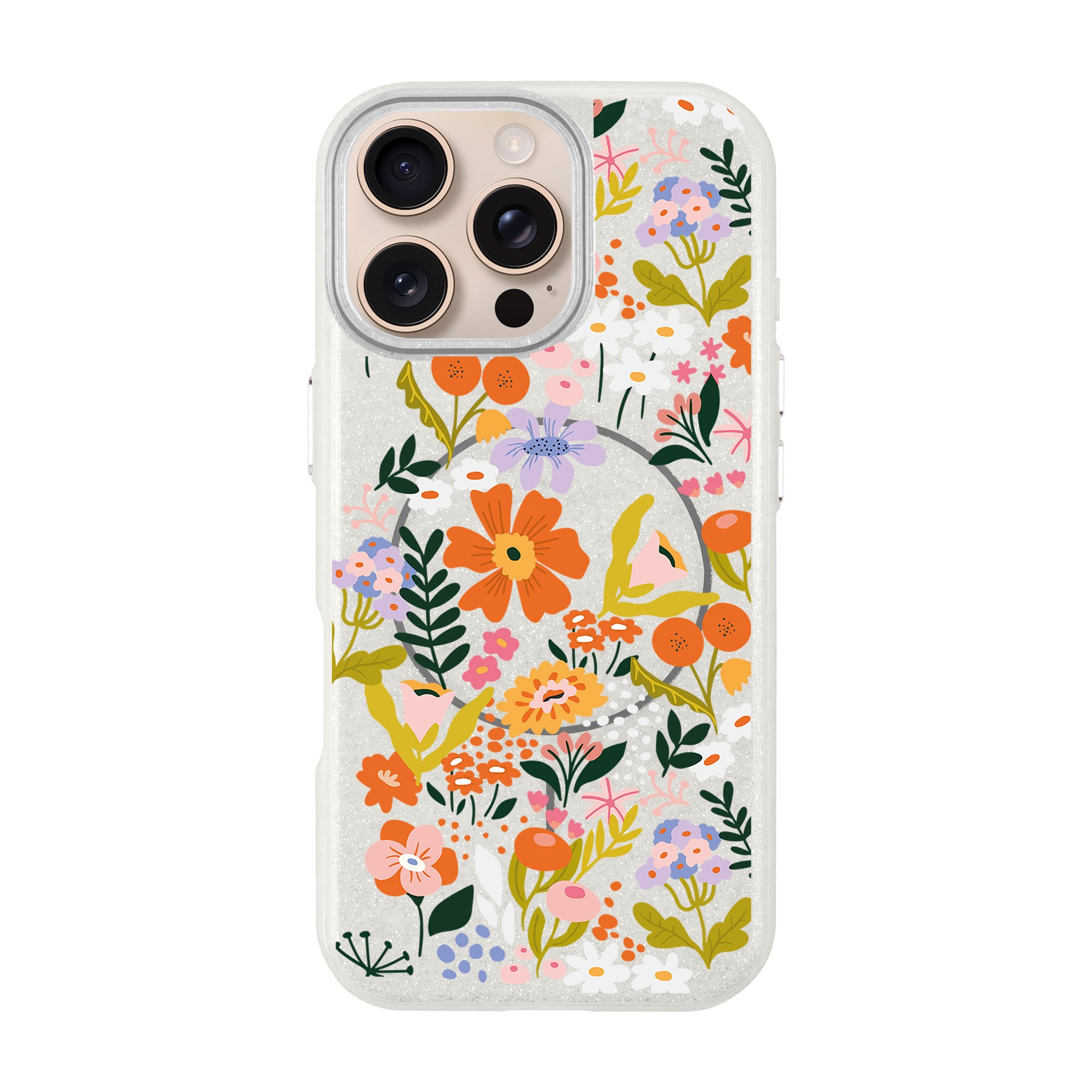 FLOWER-iPhone Radiant Kılıf MagSafe Özellikli