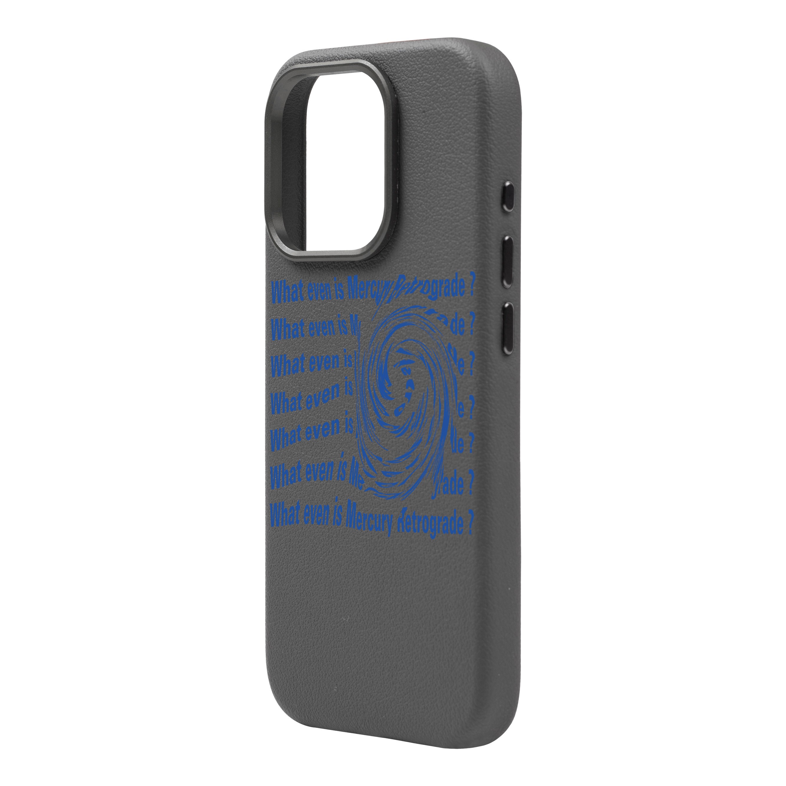 MERCURY-iPhone Leather Premium Case with MagSafe