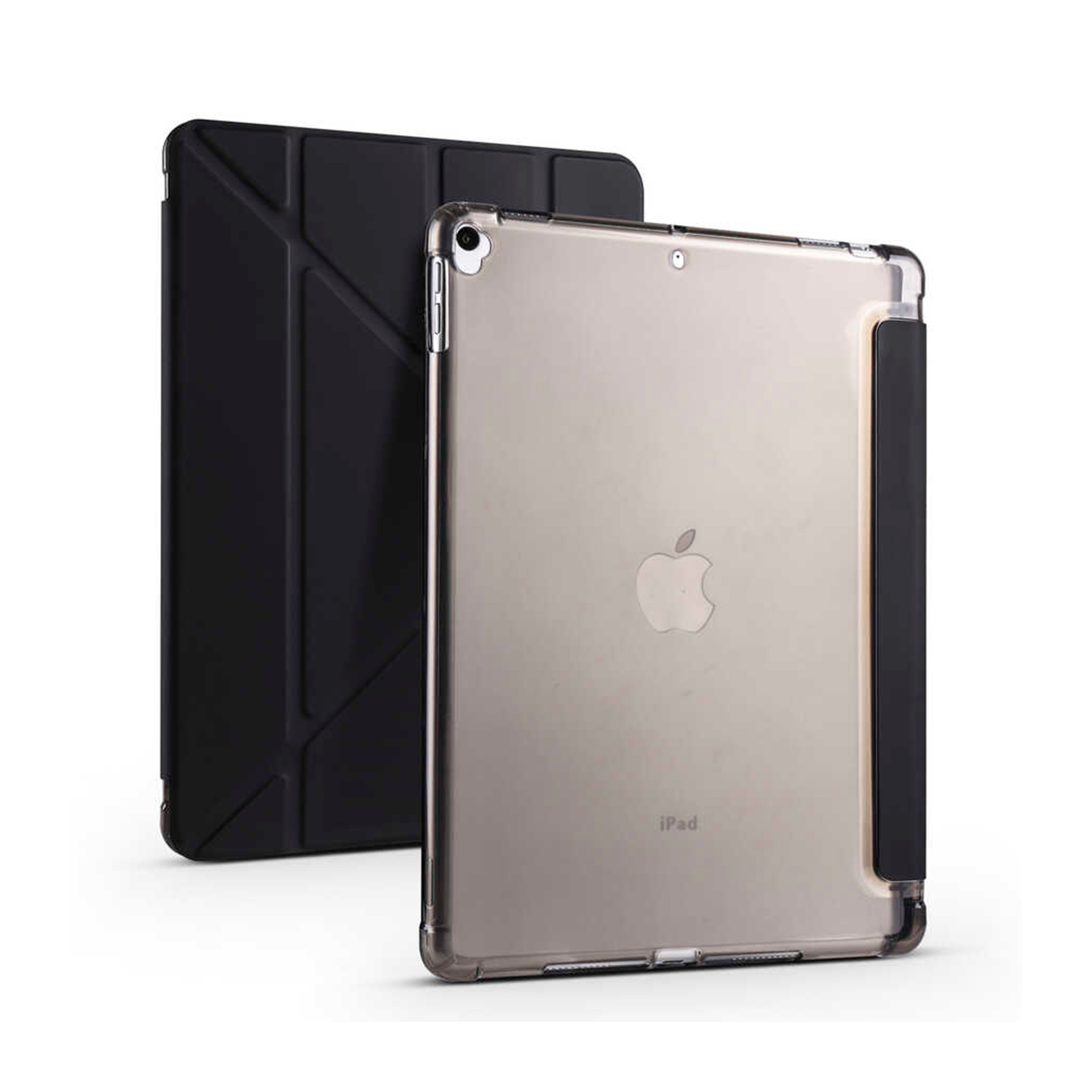 Apple iPad 8.Nesil 10.2 inç-Trigon Folding Kalemlikli Standlı Kılıf