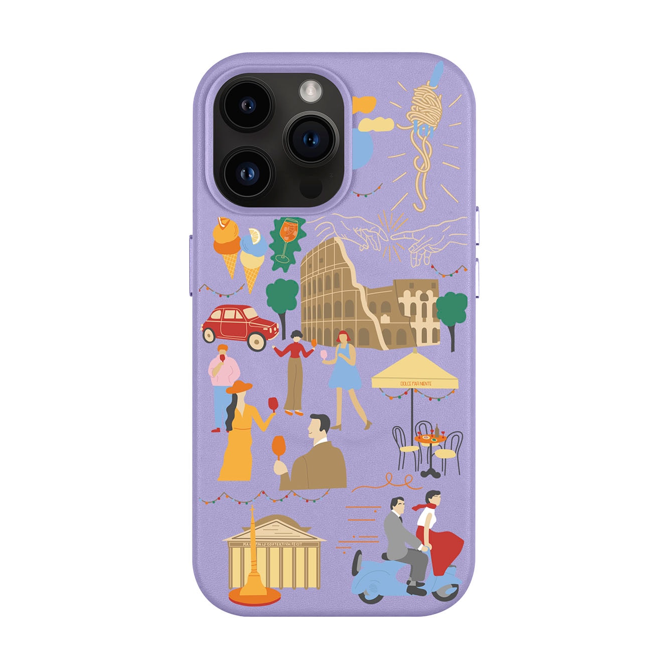 ROMA-iPhone Leather Kılıf MagSafe Özellikli
