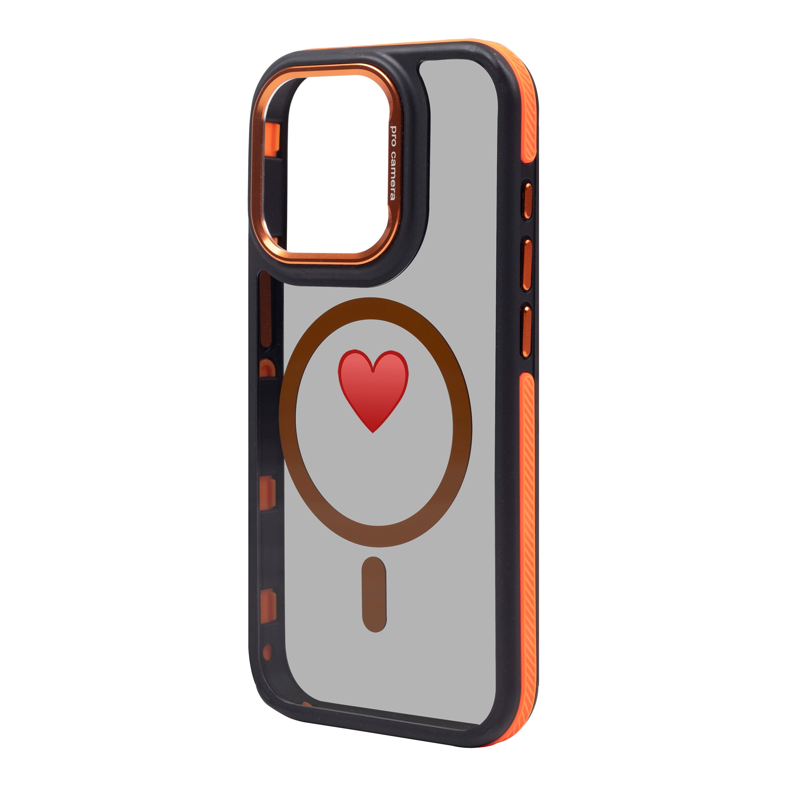 SPREAD HEART-iPhone Dark Case with MagSafe