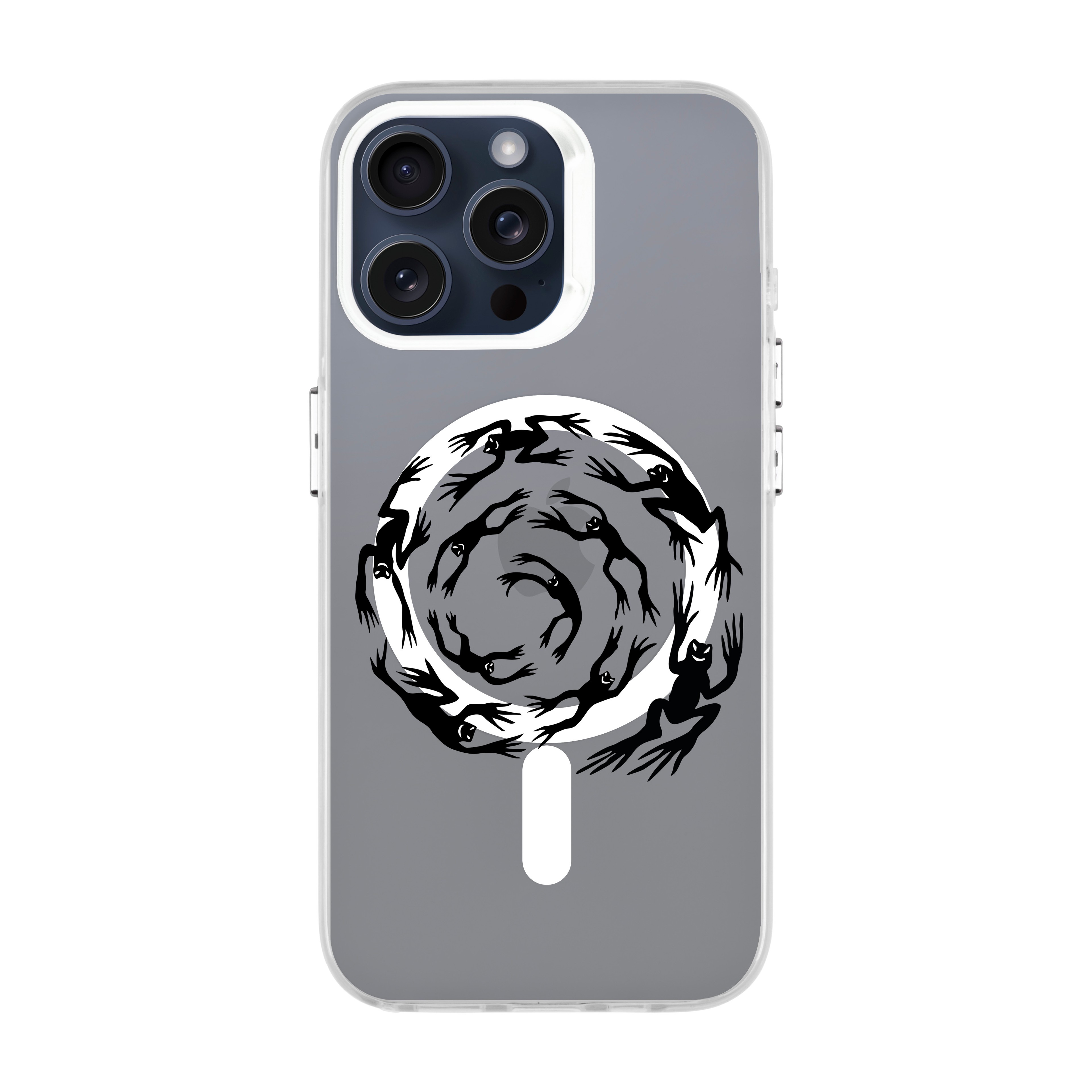 Swirling Frog - iPhone Hold Case with MagSafe