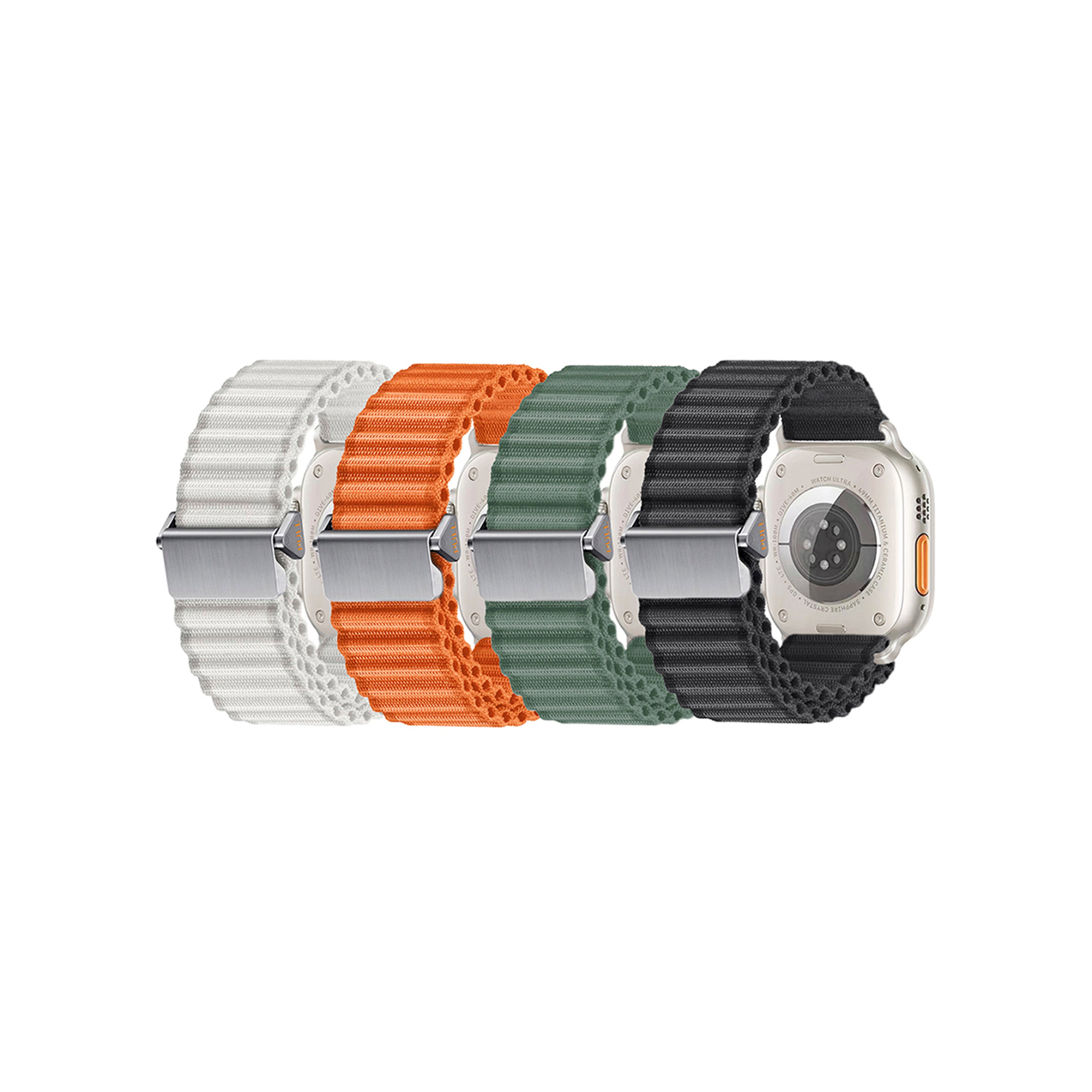 Apple Watch Holes Band-White