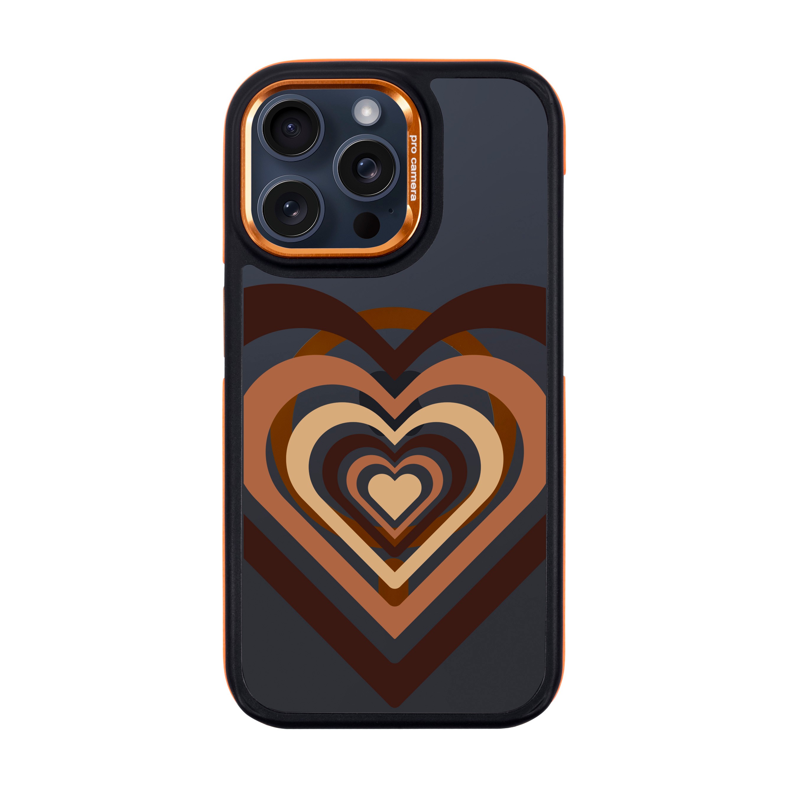 HEART-iPhone Dark Case with MagSafe