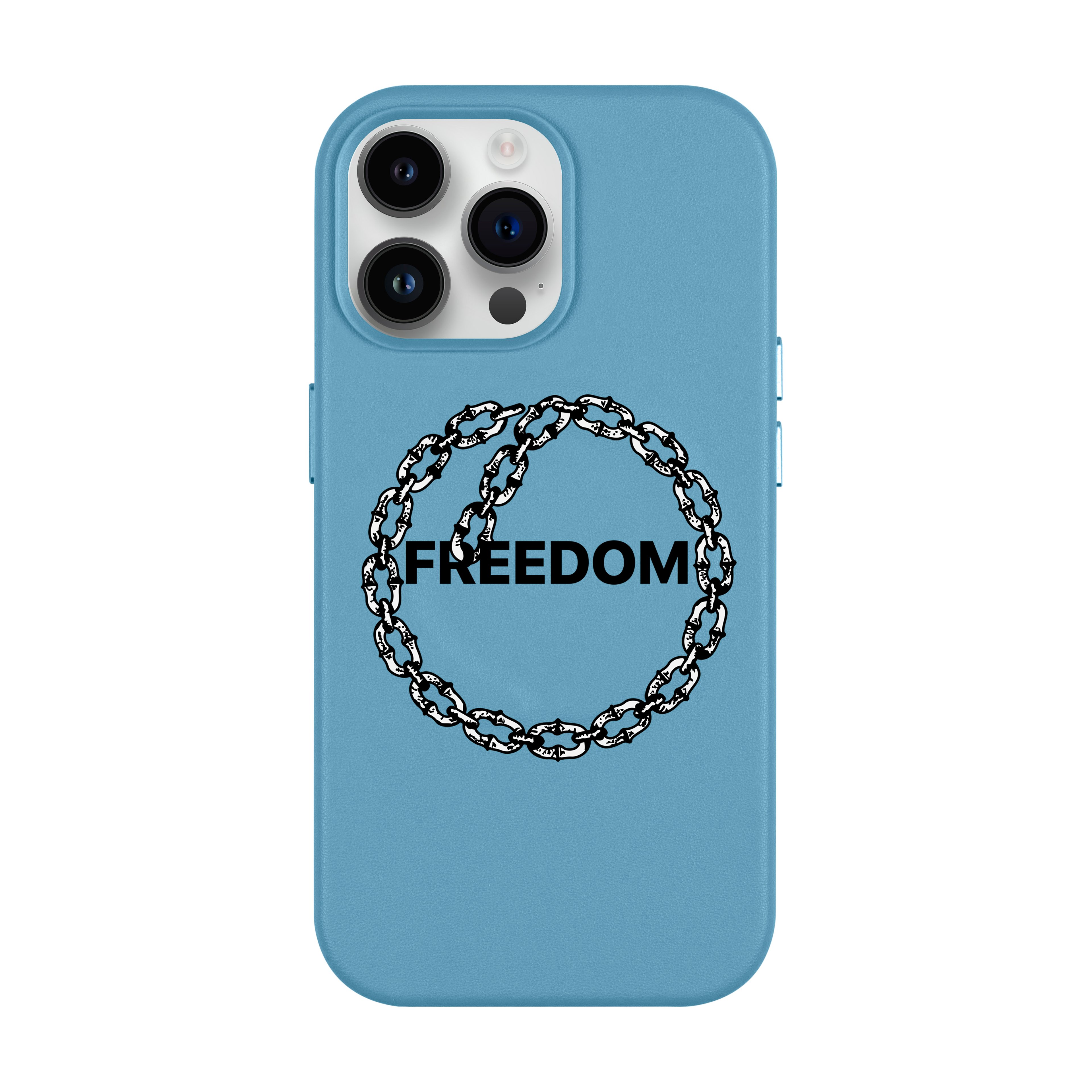 FREEDOM-iPhone Leather Kılıf MagSafe Özellikli