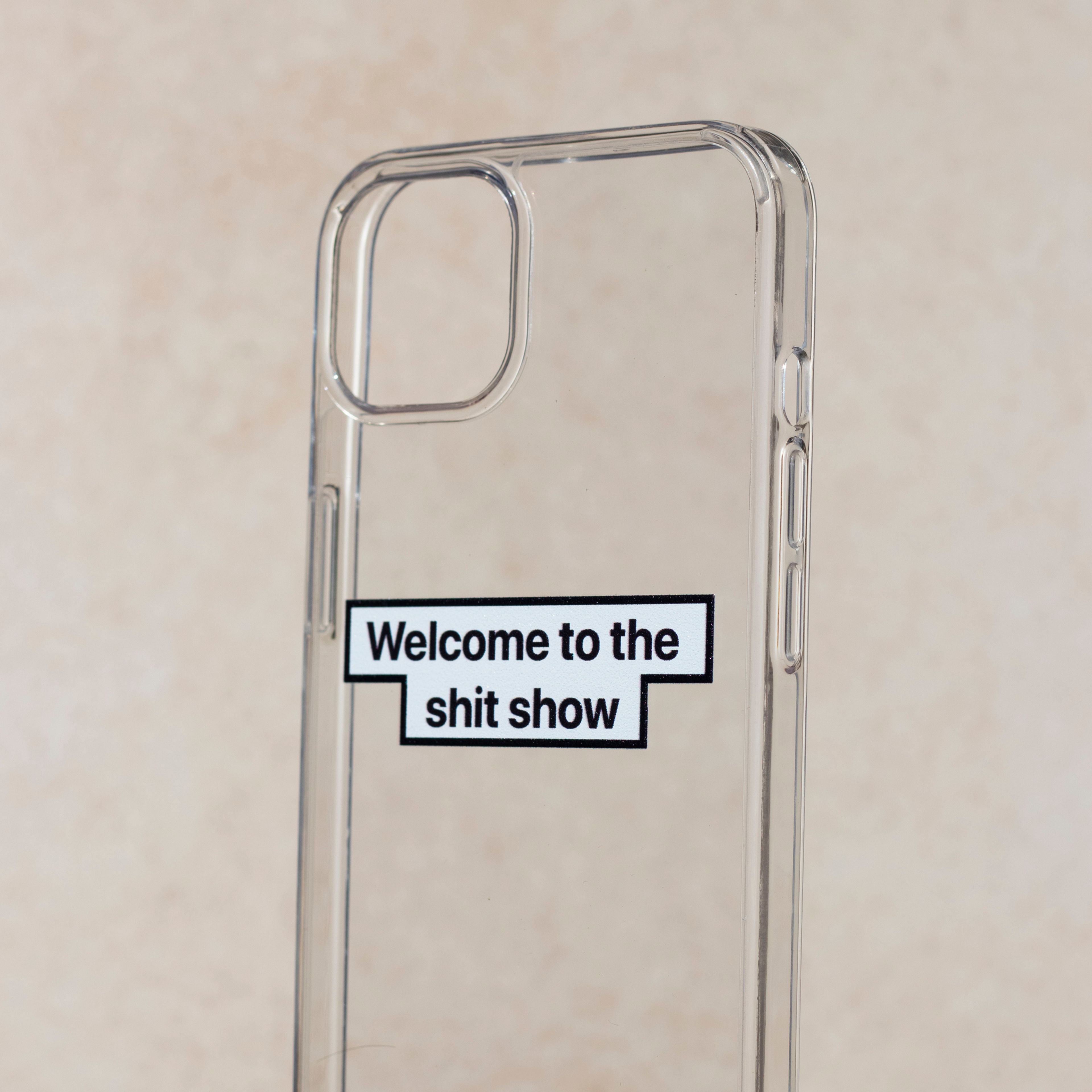 Welcome - iPhone Clear Case