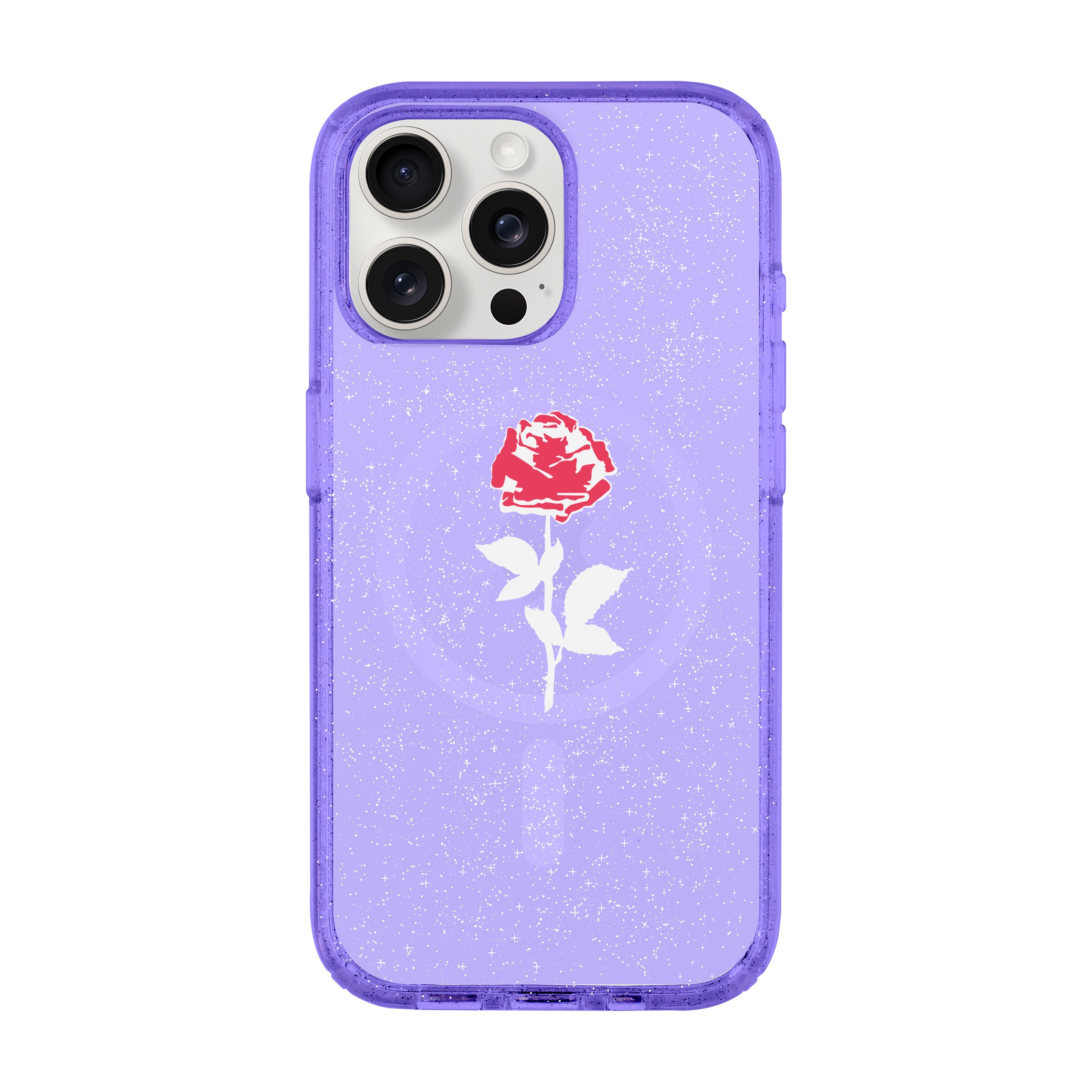 NATUREL ROSE-iPhone Shiny Kılıf MagSafe Özellikli