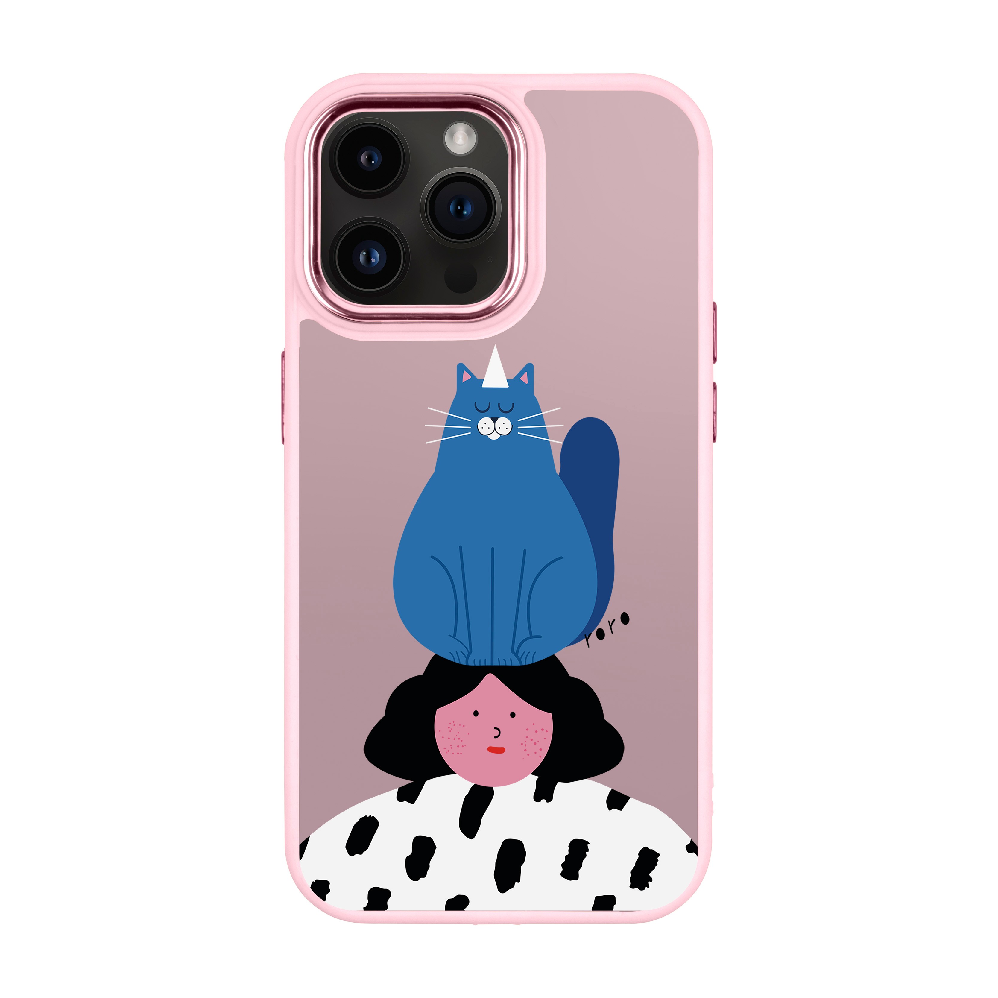 NAUGHTY CAT - iPhone Proof Case