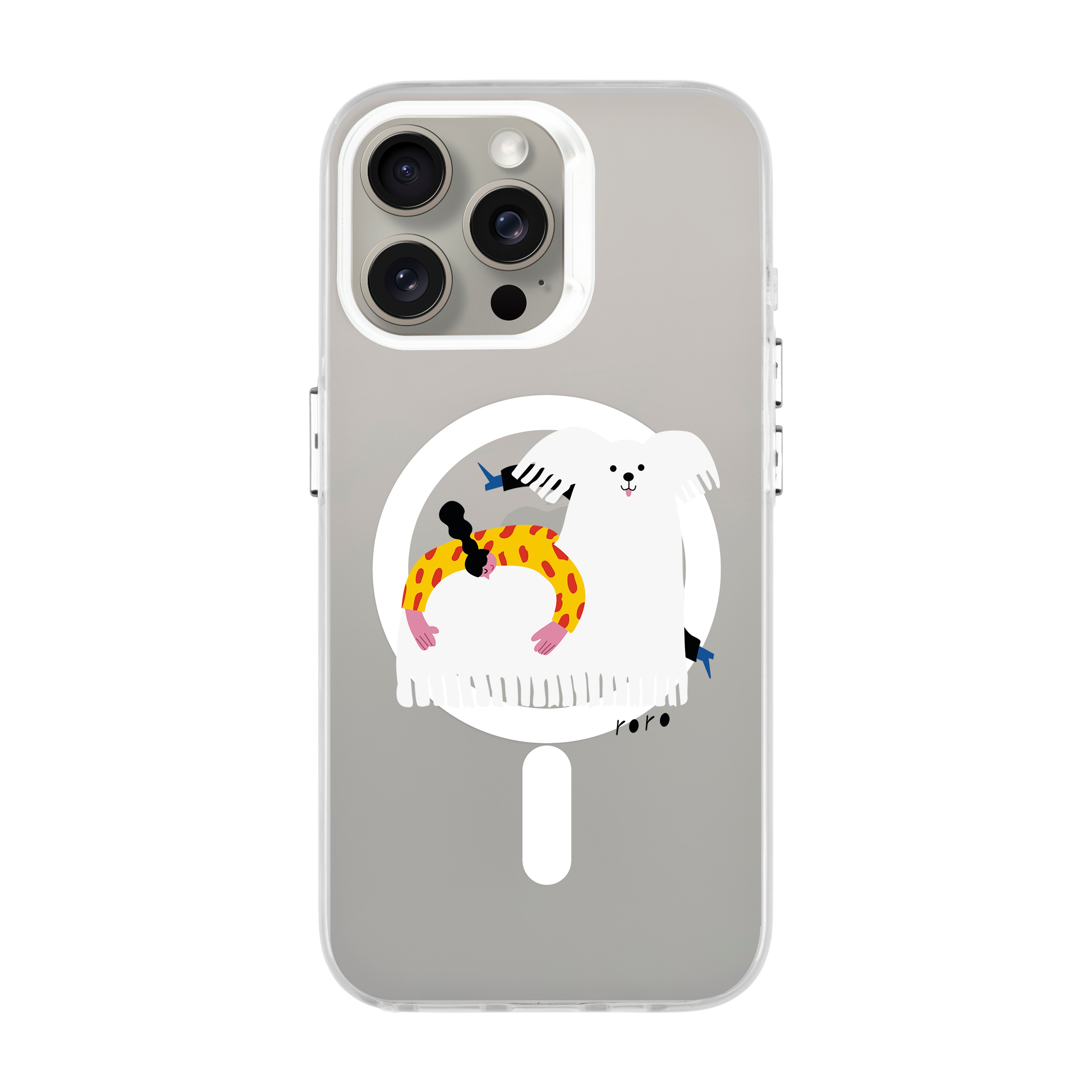 Fancy Dog - iPhone Hold Case with MagSafe