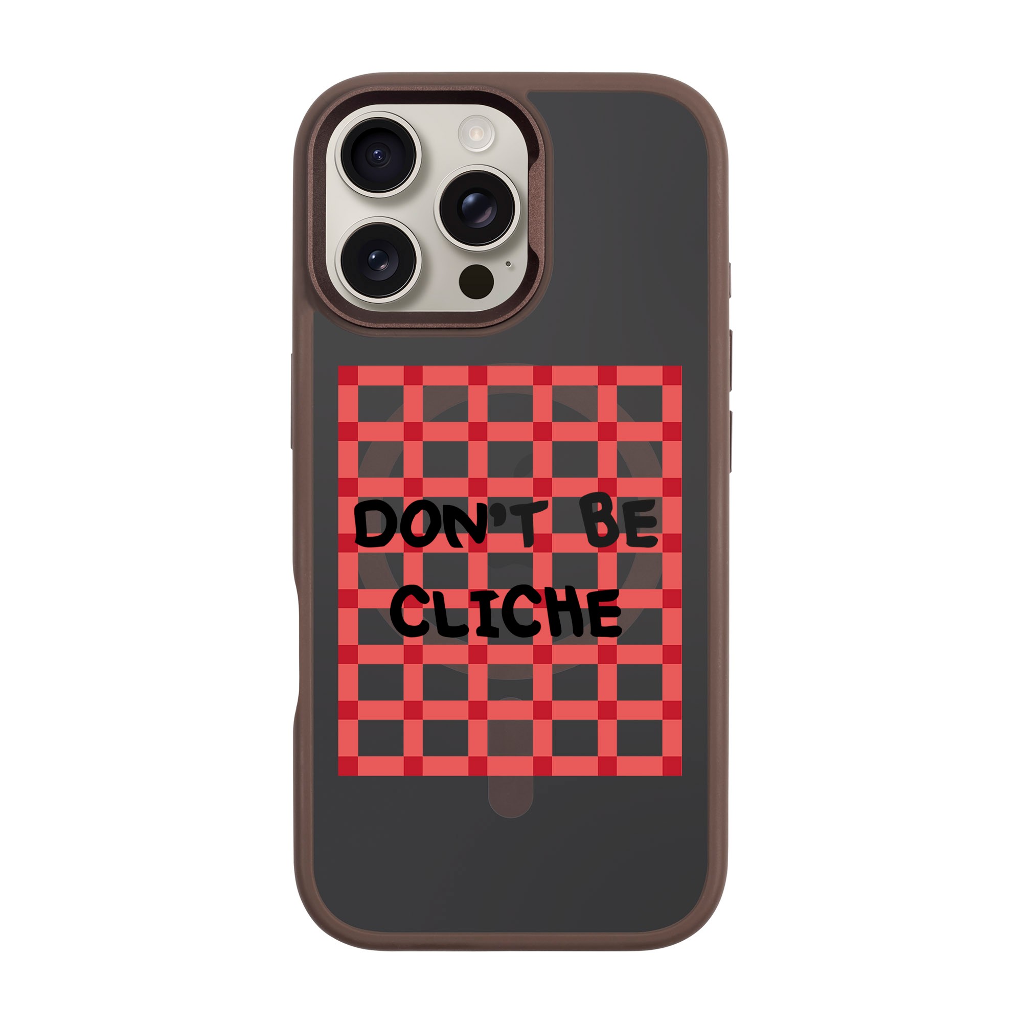 DON'T BE CLICHE-iPhone Rise Kılıf MagSafe Özellikli