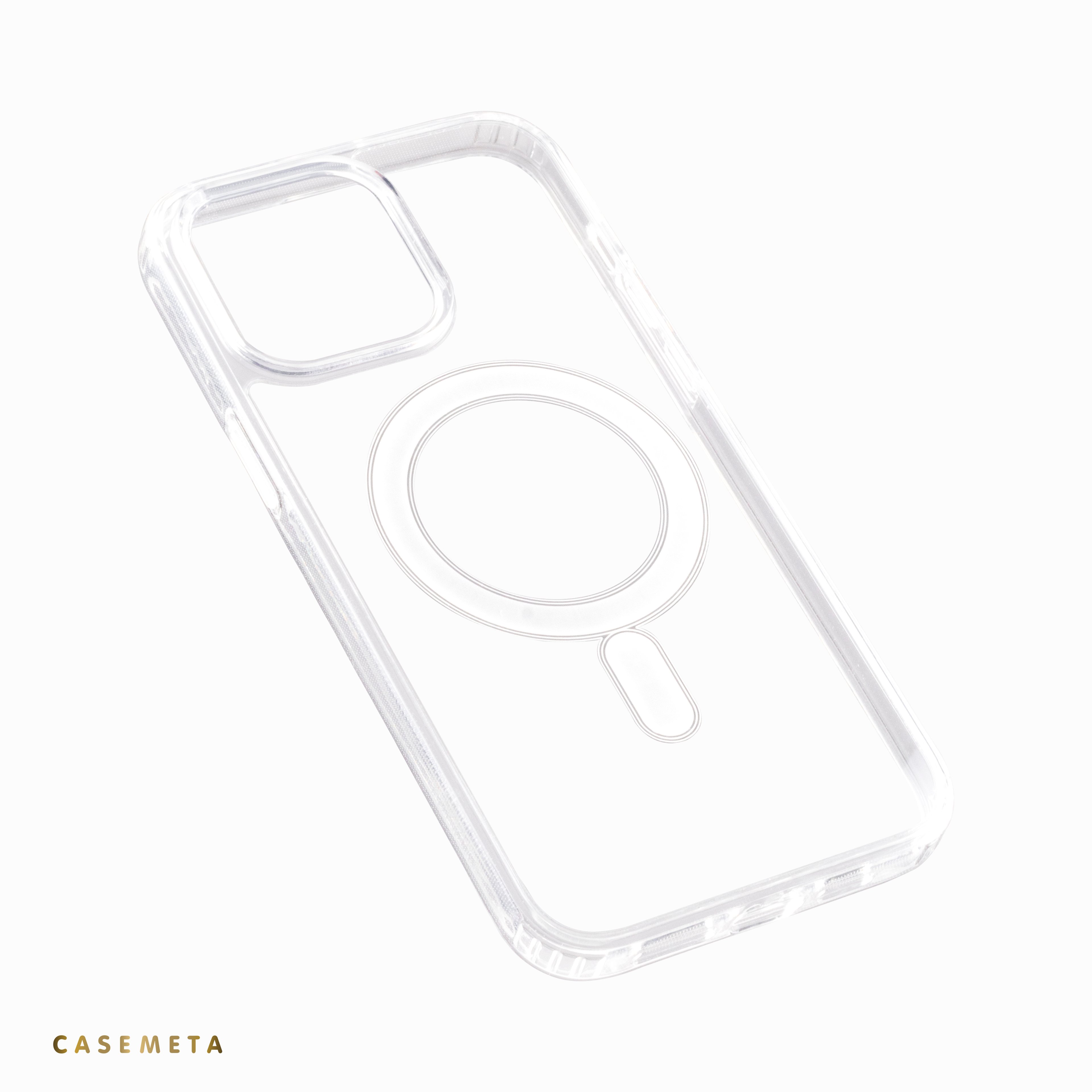 Fingermark - iPhone Clear Case with MagSafe