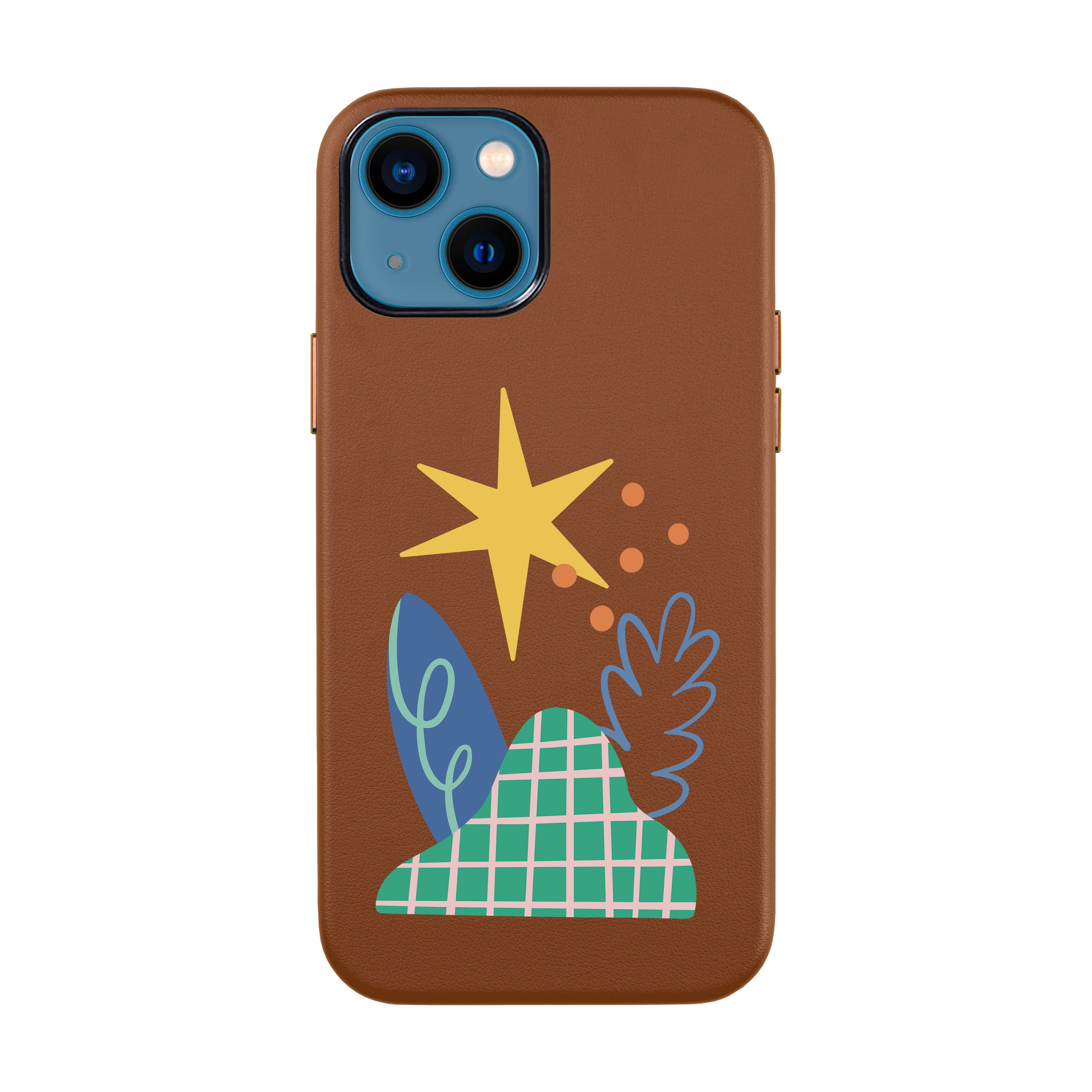 LITTLE NATURE-iPhone Leather Kılıf