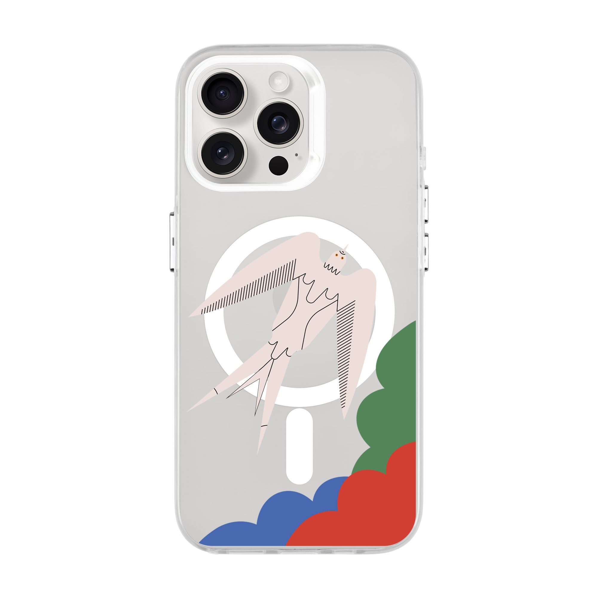 L’OISEAU LIBRE-iPhone Hold Kılıf MagSafe Özellikli