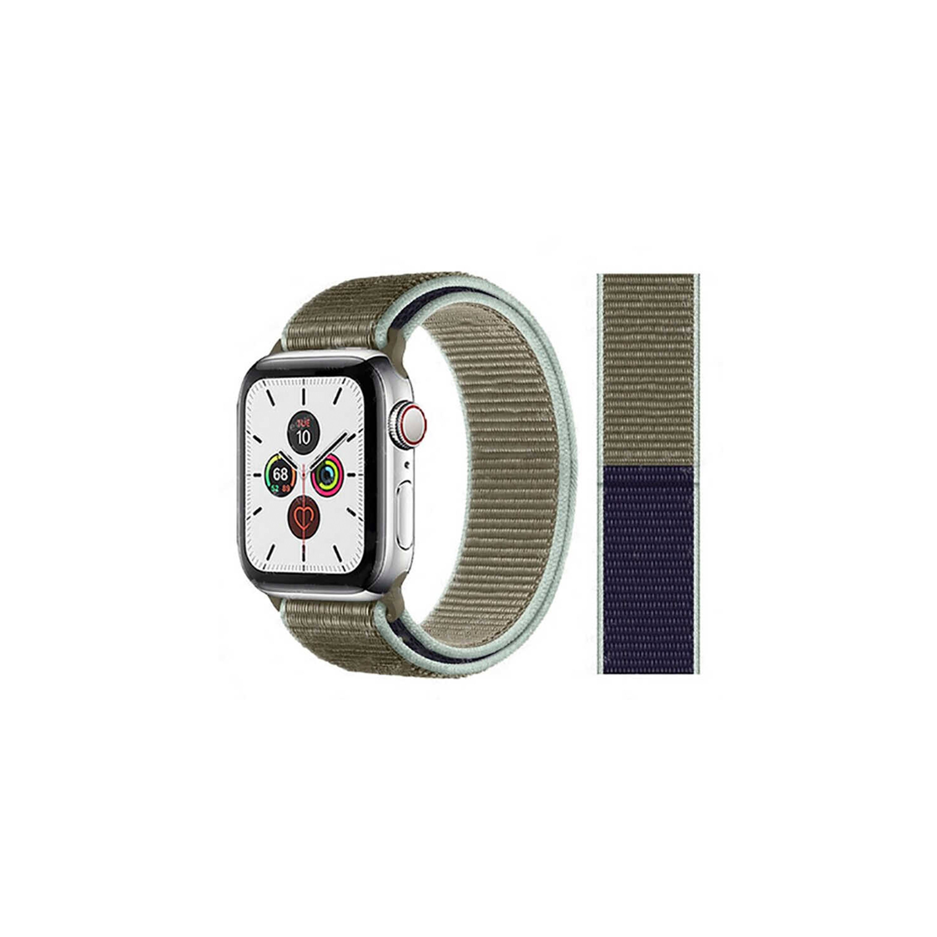 Apple Watch Velcro Band-Khaki