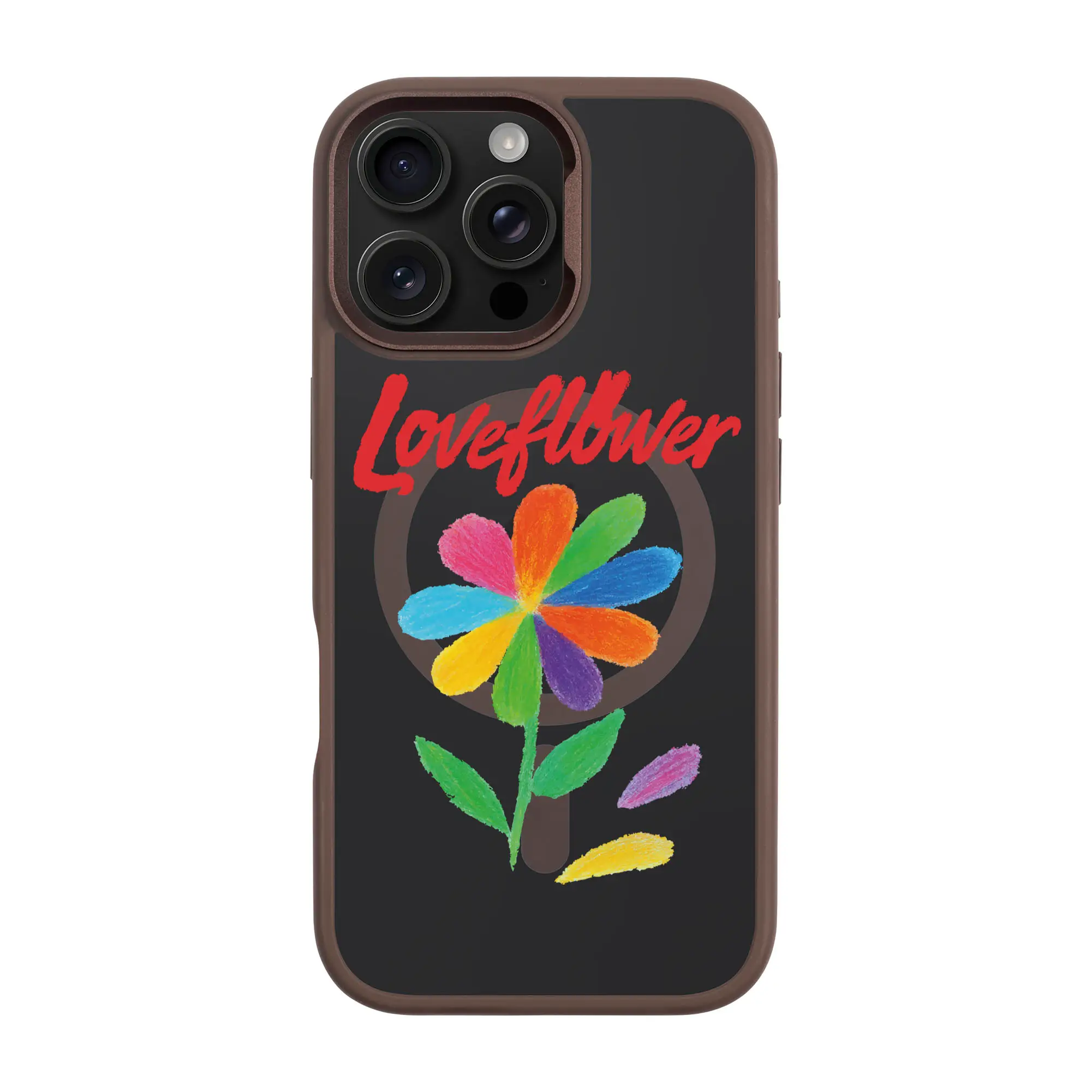 LOVE FLOWER-iPhone Rise Kılıf MagSafe Özellikli