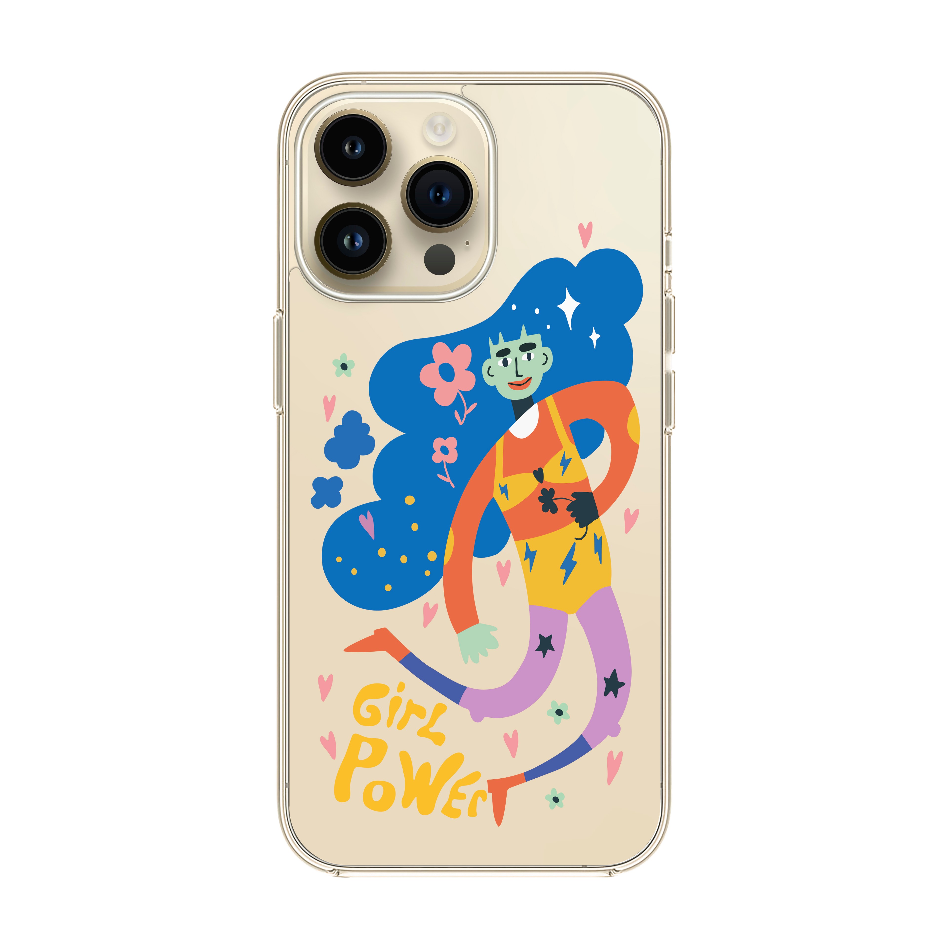 Girl Power - iPhone Clear Case