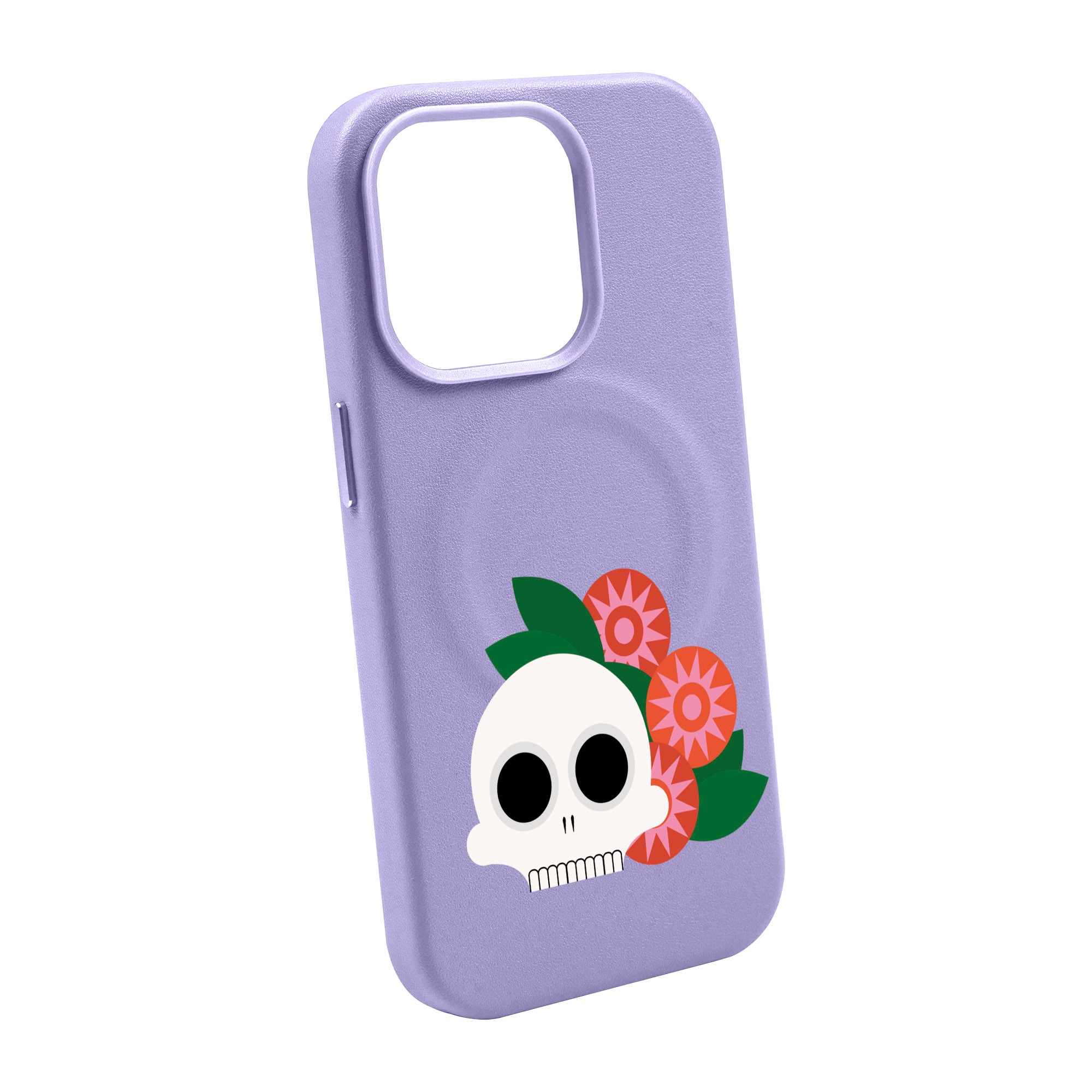 MEMENTO BLOOM-iPhone Leather Kılıf MagSafe Özellikli