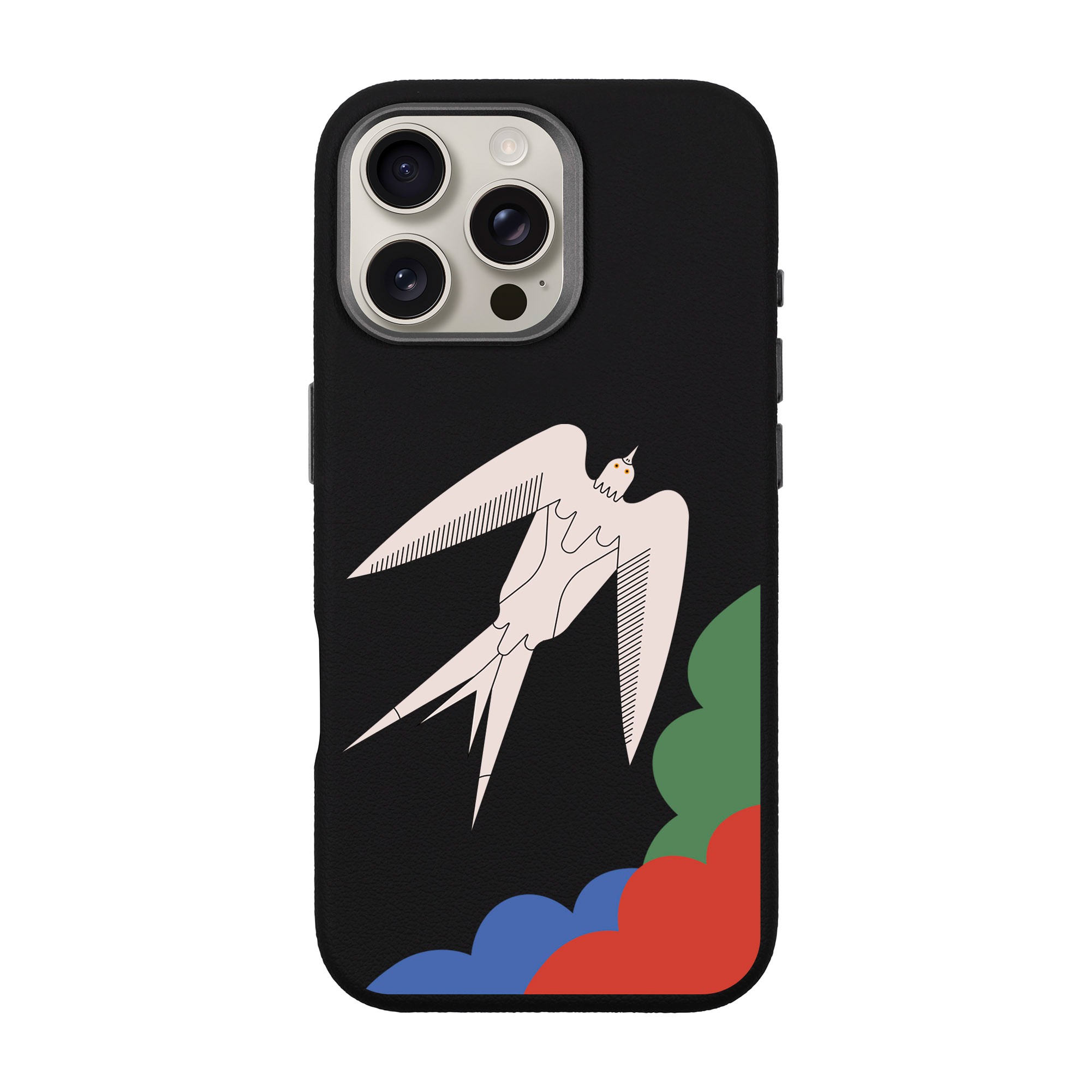 L’OISEAU LIBRE-iPhone Leather Premium Kılıf MagSafe Özellikli