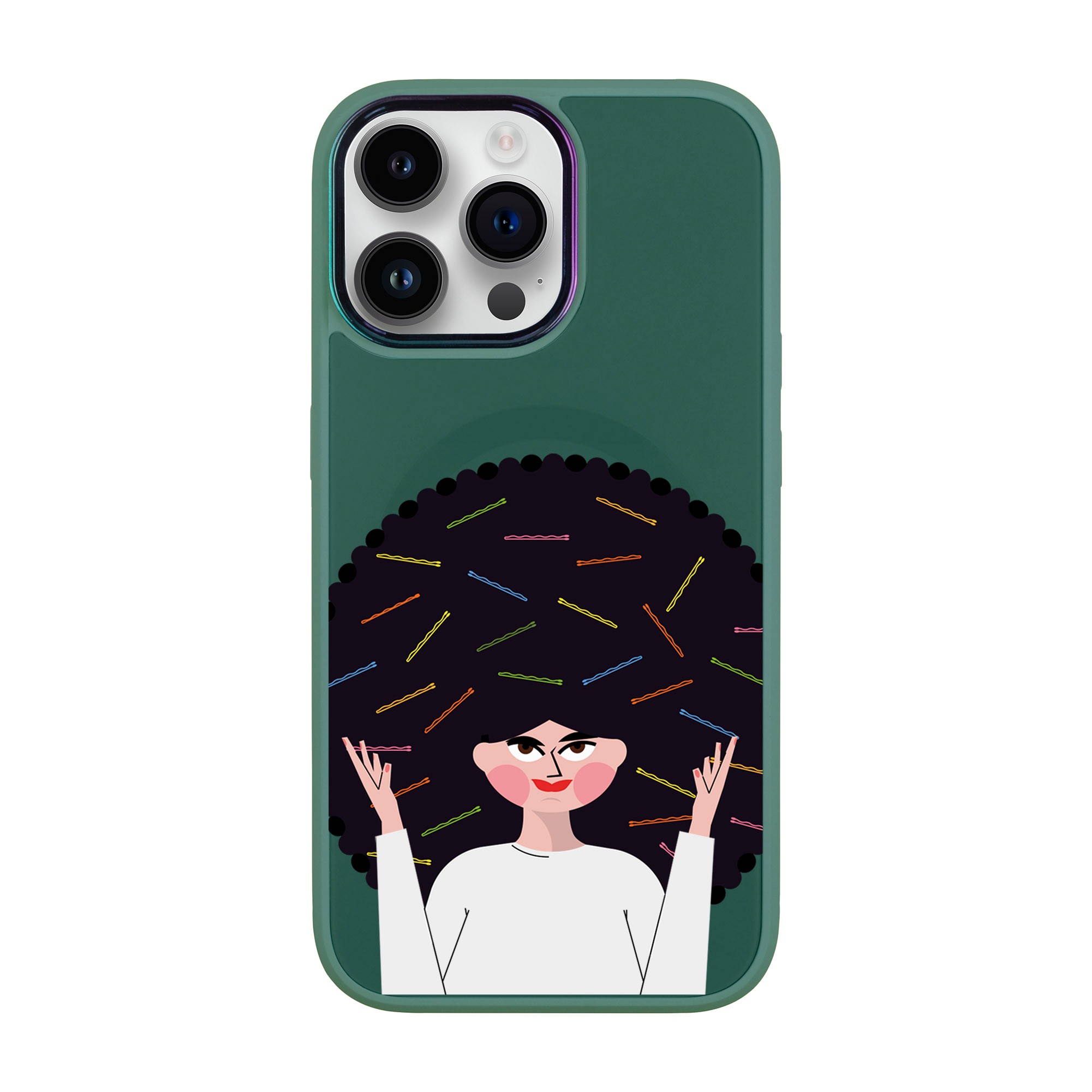 TANGLES OF HAPPINESS-iPhone Vigor Kılıf MagSafe Özellikli