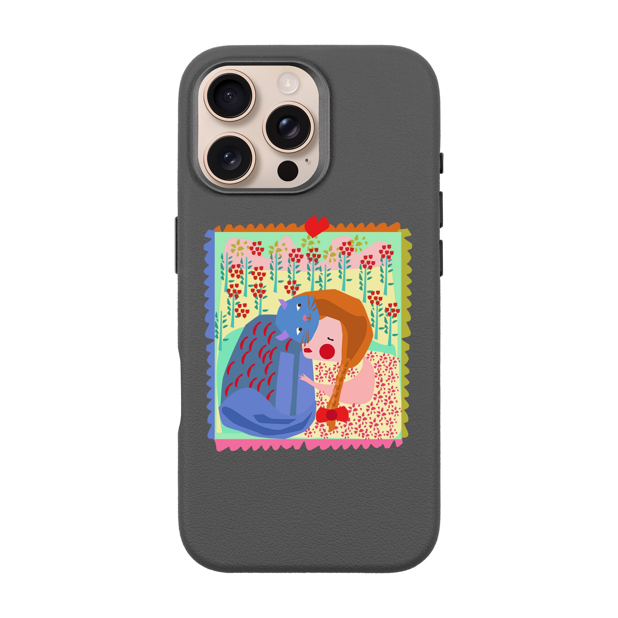 ARE YOU READY-iPhone Leather Premium Case with MagSafe