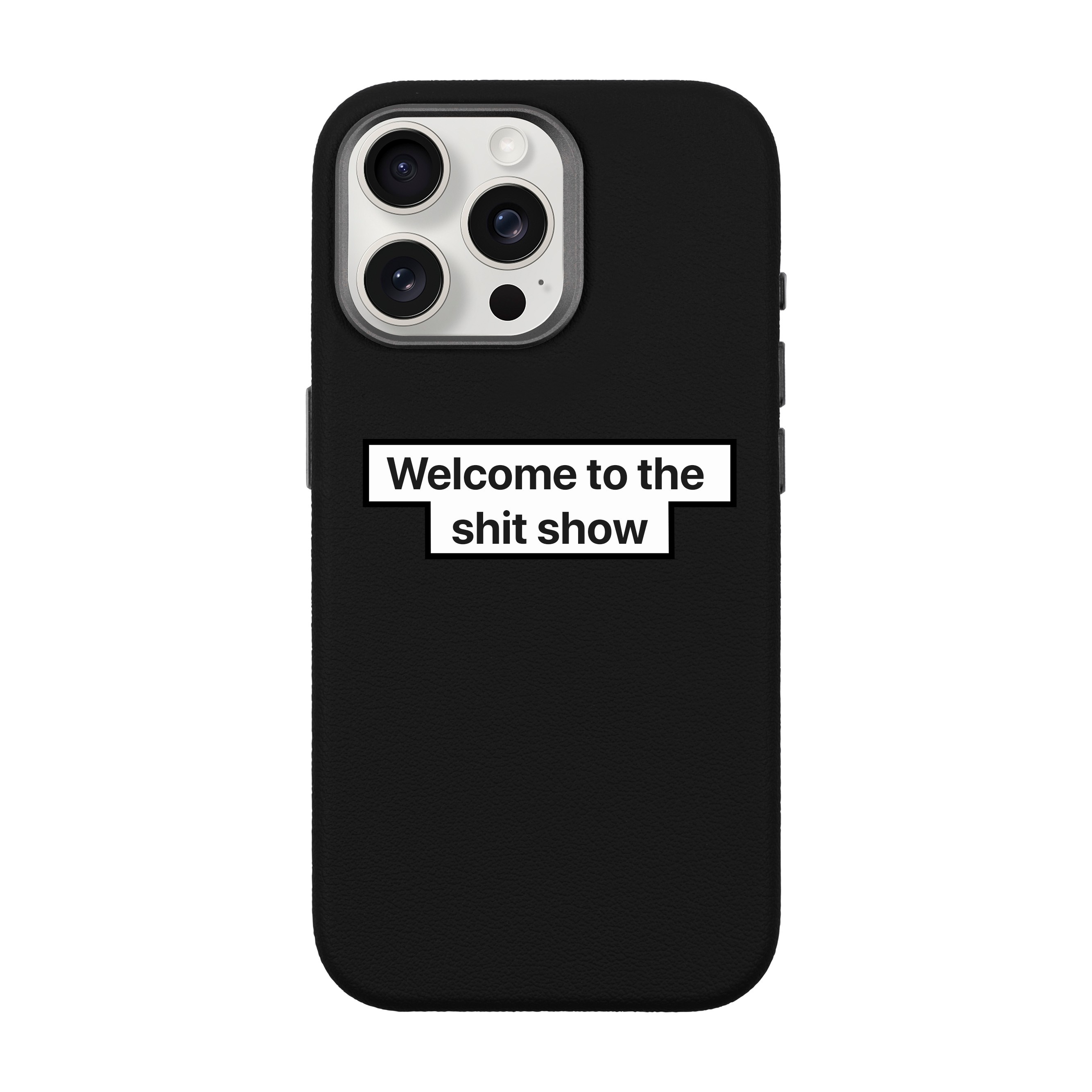 WELCOME-iPhone Leather 15 Premium Kılıf MagSafe Özellikli