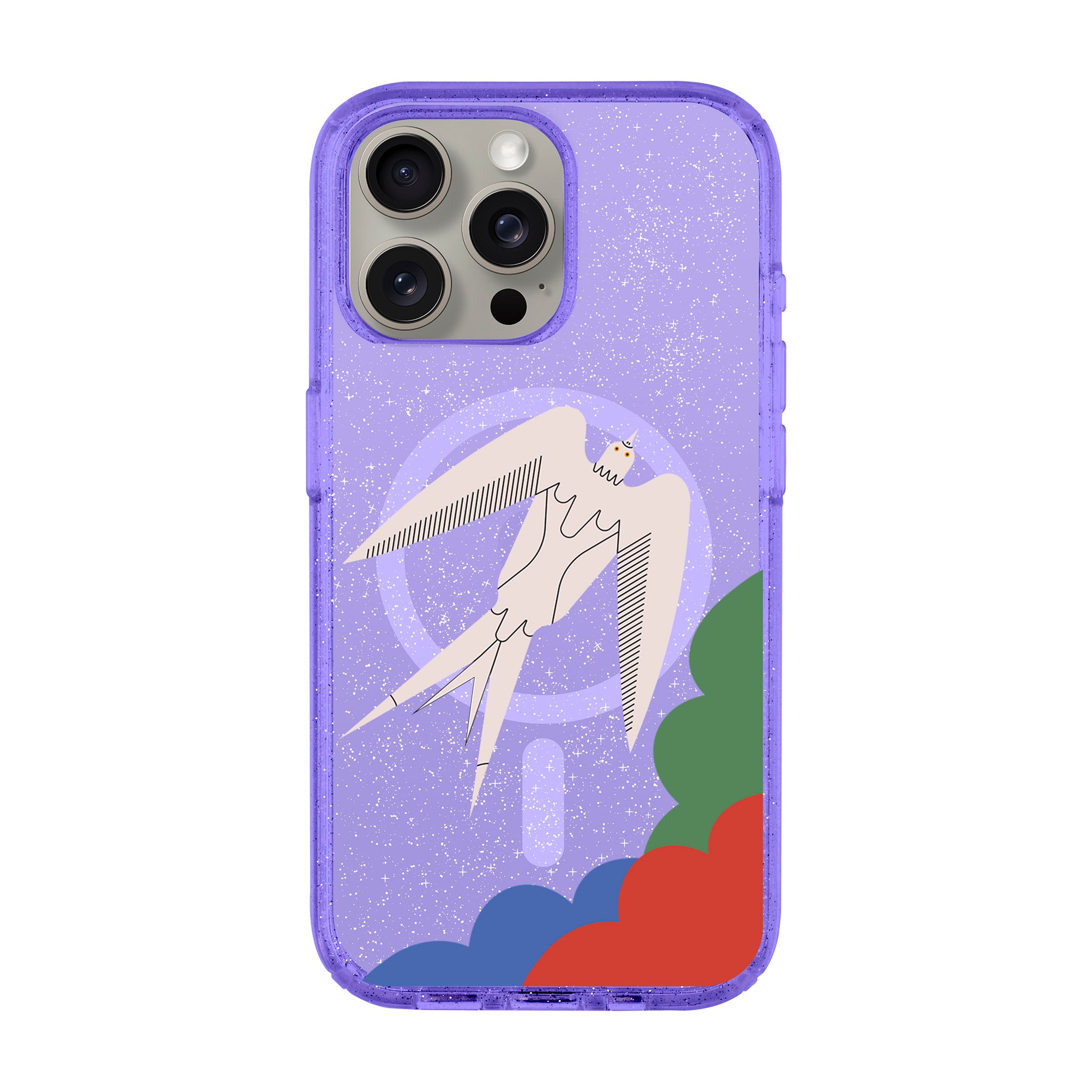 L’OISEAU LIBRE-iPhone Shiny Kılıf MagSafe Özellikli