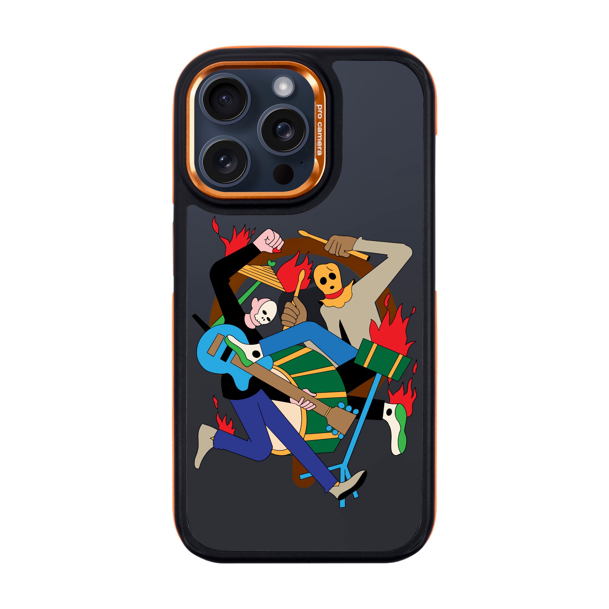 MONSTER MASH-iPhone Dark Case with MagSafe