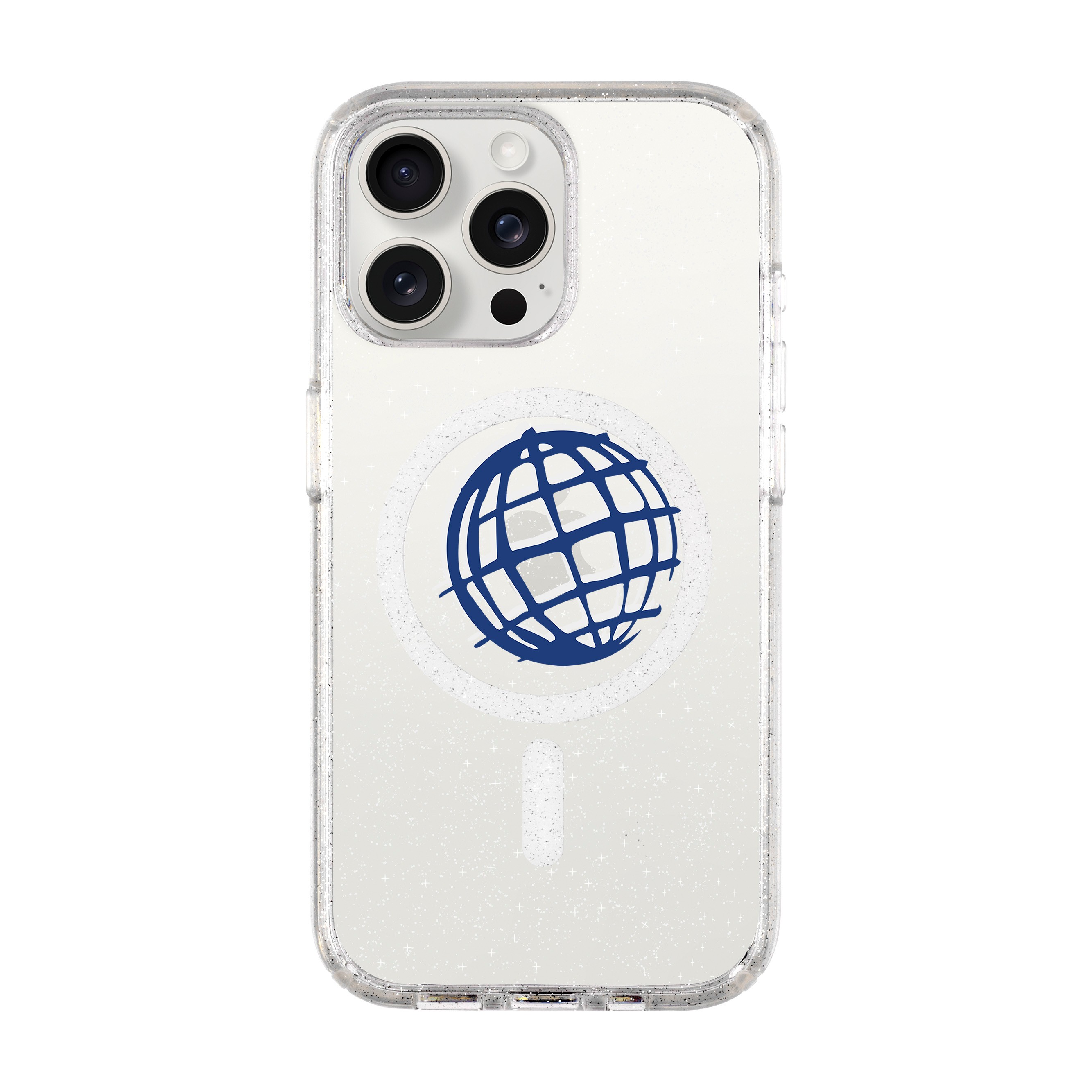 GLOBE-iPhone Shiny Case with MagSafe