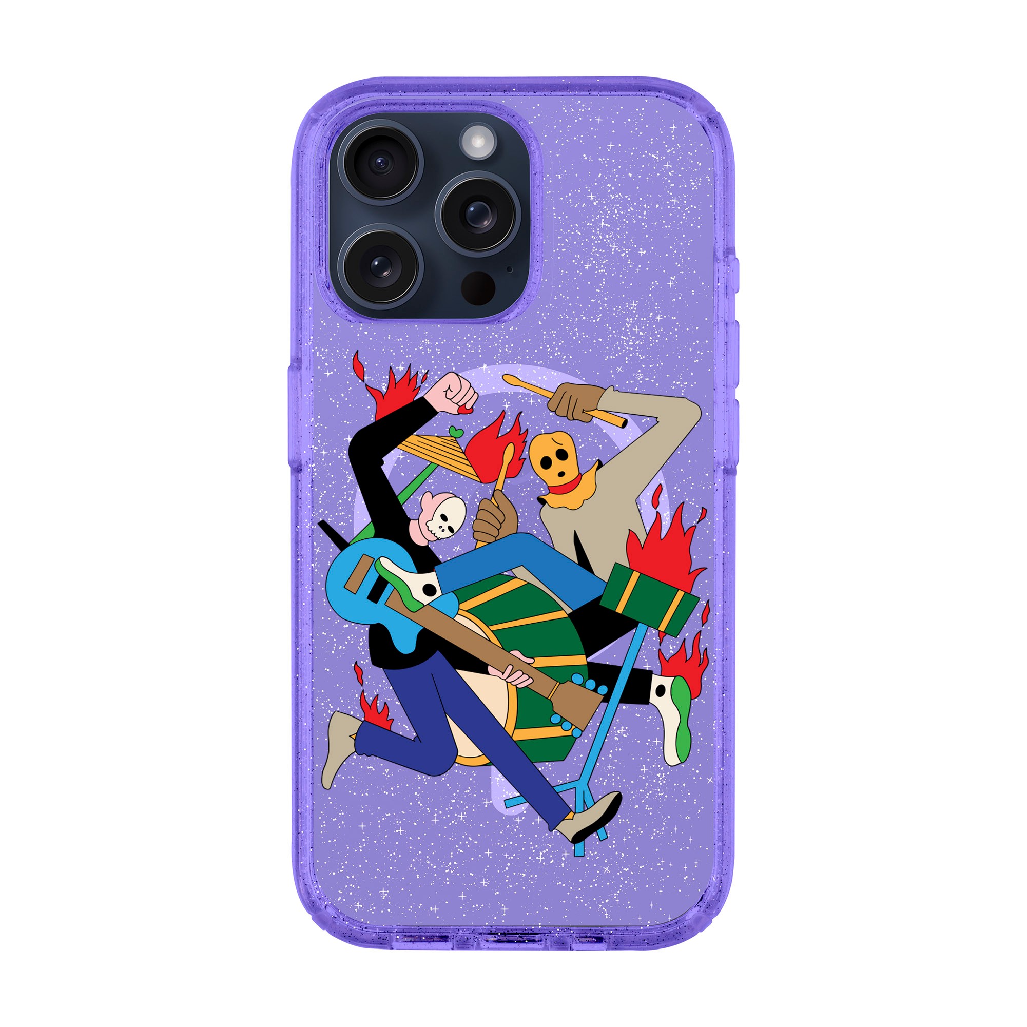 MONSTER MASH-iPhone Shiny Case with MagSafe