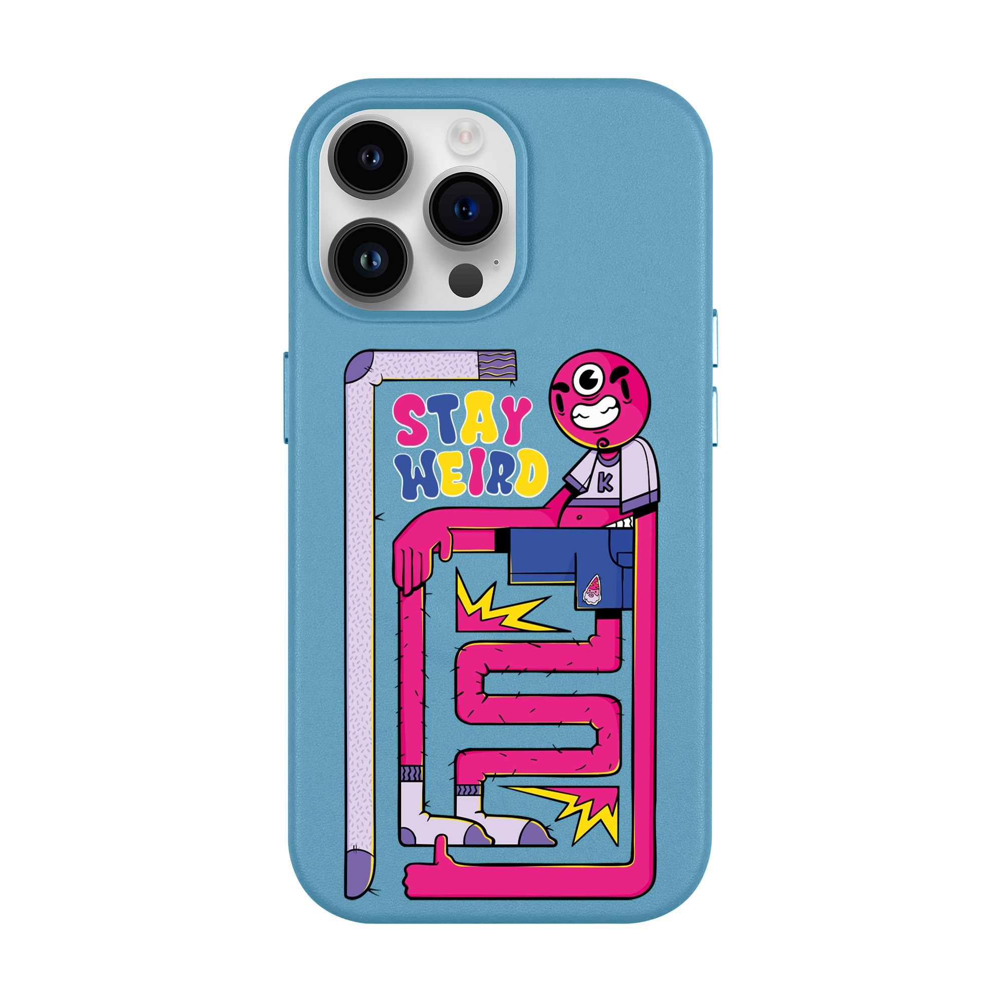 OG TOOTHY-iPhone Leather Kılıf MagSafe Özellikli