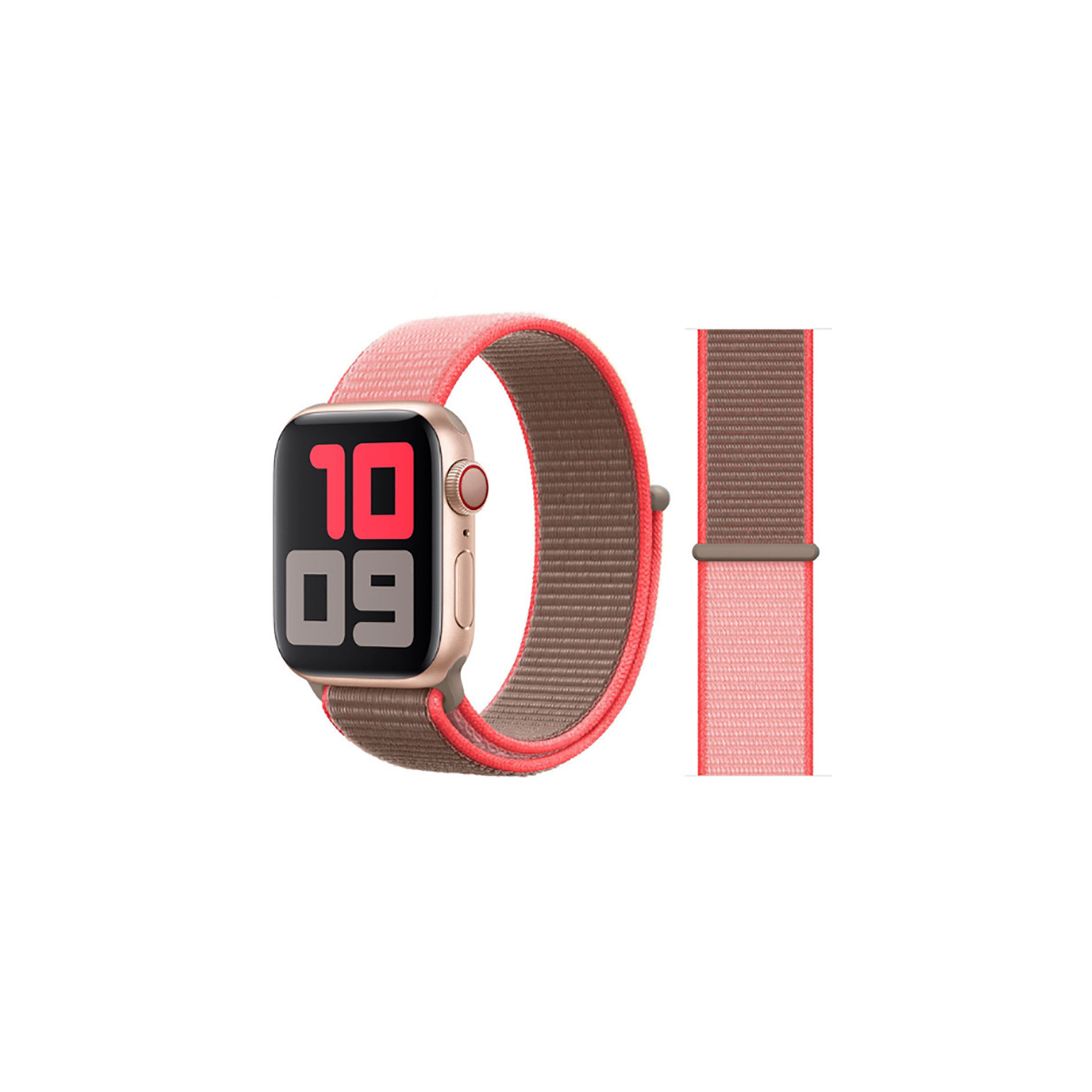 Apple Watch Velcro Band-Neon Pink