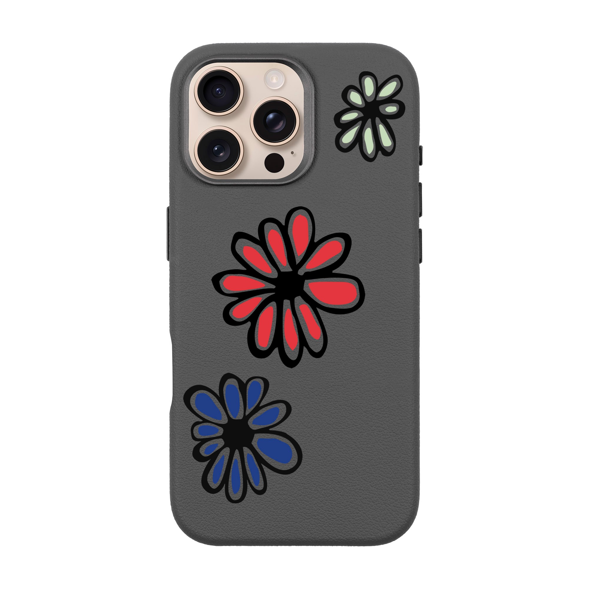 FLORIST-iPhone Leather Premium Case with MagSafe