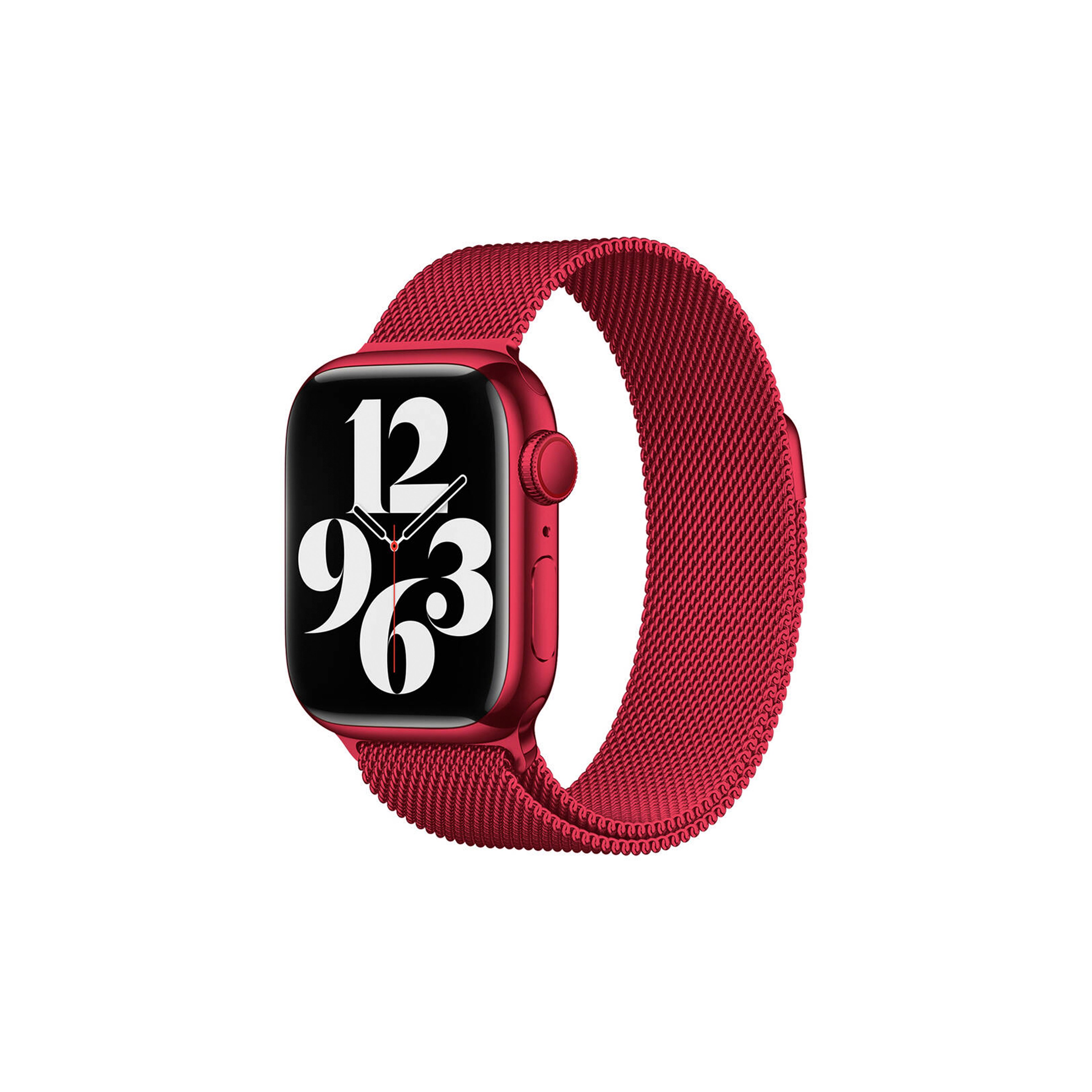 Apple Watch Mesh Kordon-Kırmızı