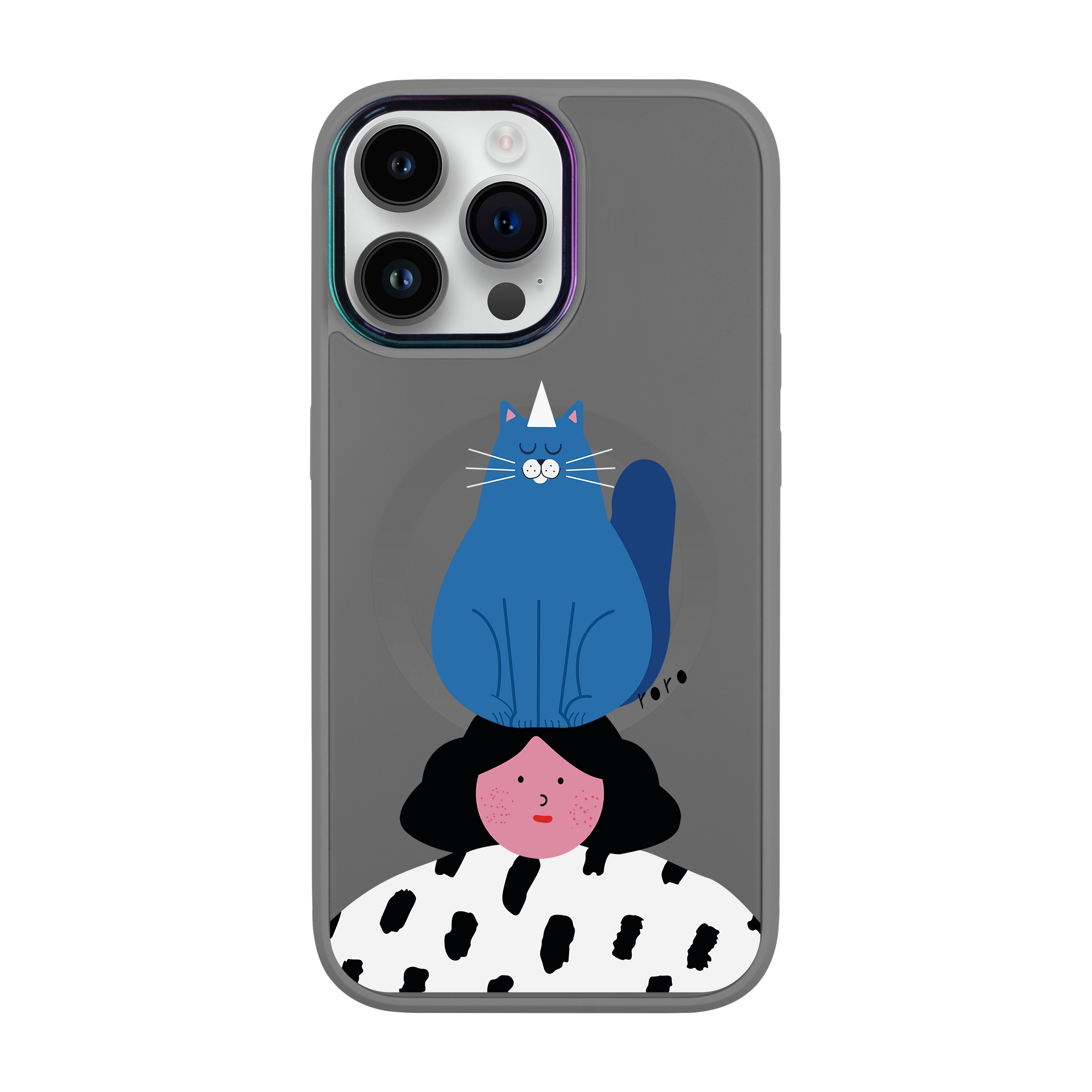 NAUGHTY CAT - iPhone Vigor Case with Magsafe