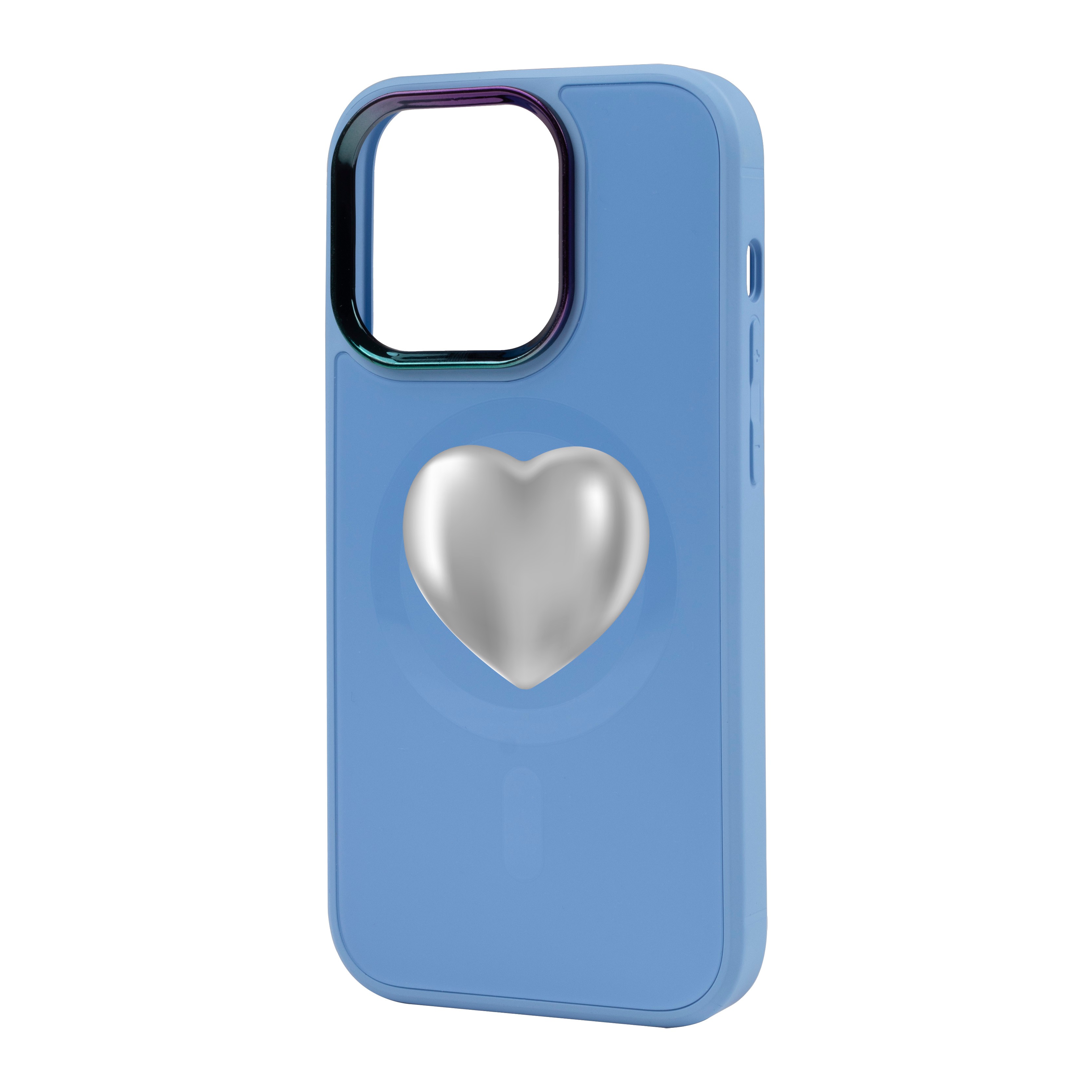 SILVER HEART-iPhone Vigor Kılıf MagSafe Özellikli