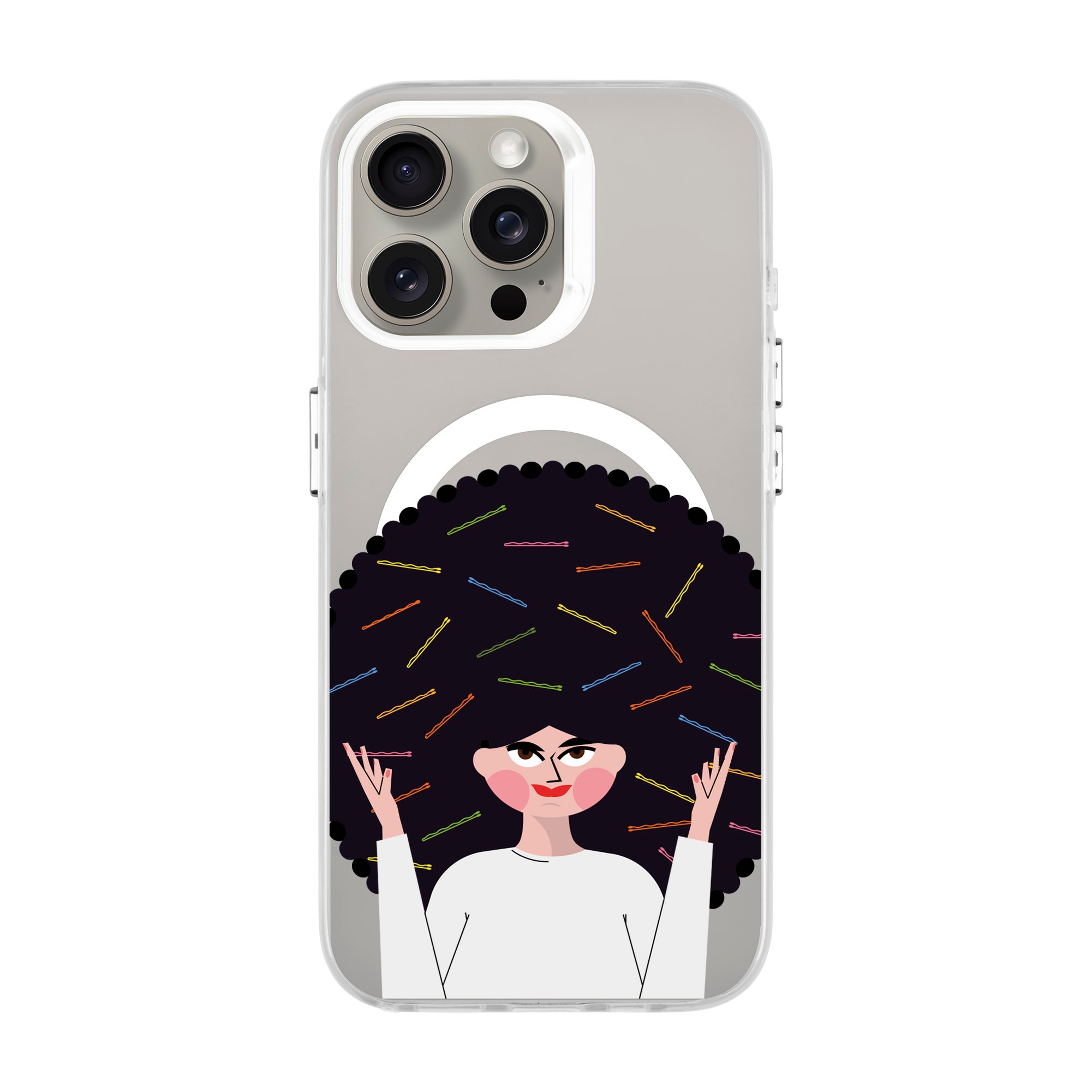 TANGLES OF HAPPINESS-iPhone Hold Kılıf MagSafe Özellikli