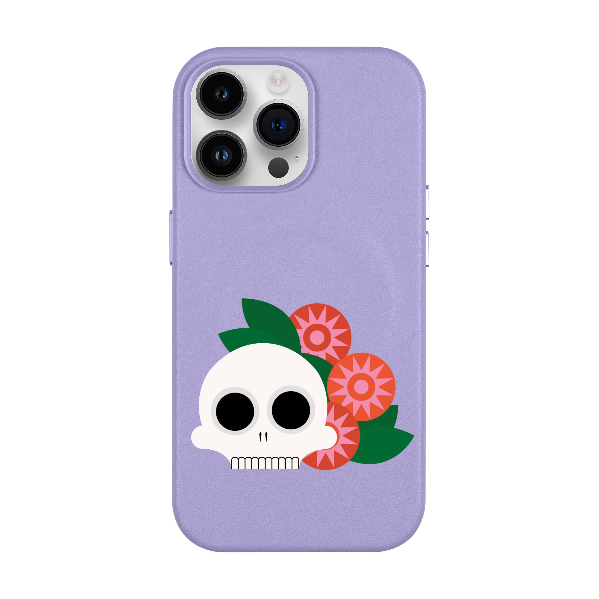 MEMENTO BLOOM-iPhone Leather Kılıf MagSafe Özellikli