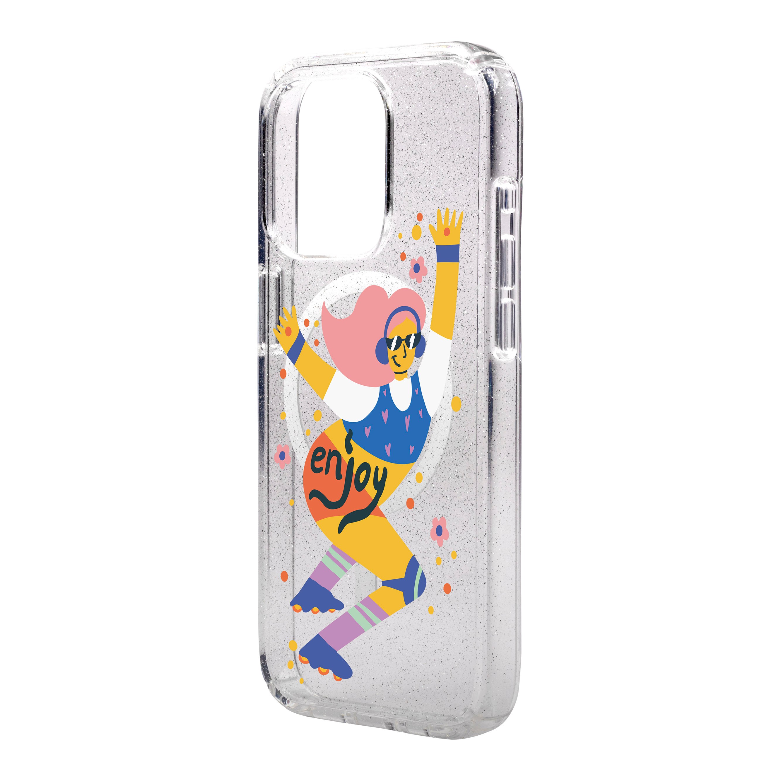 ENJOY-iPhone Shiny Case with MagSafe