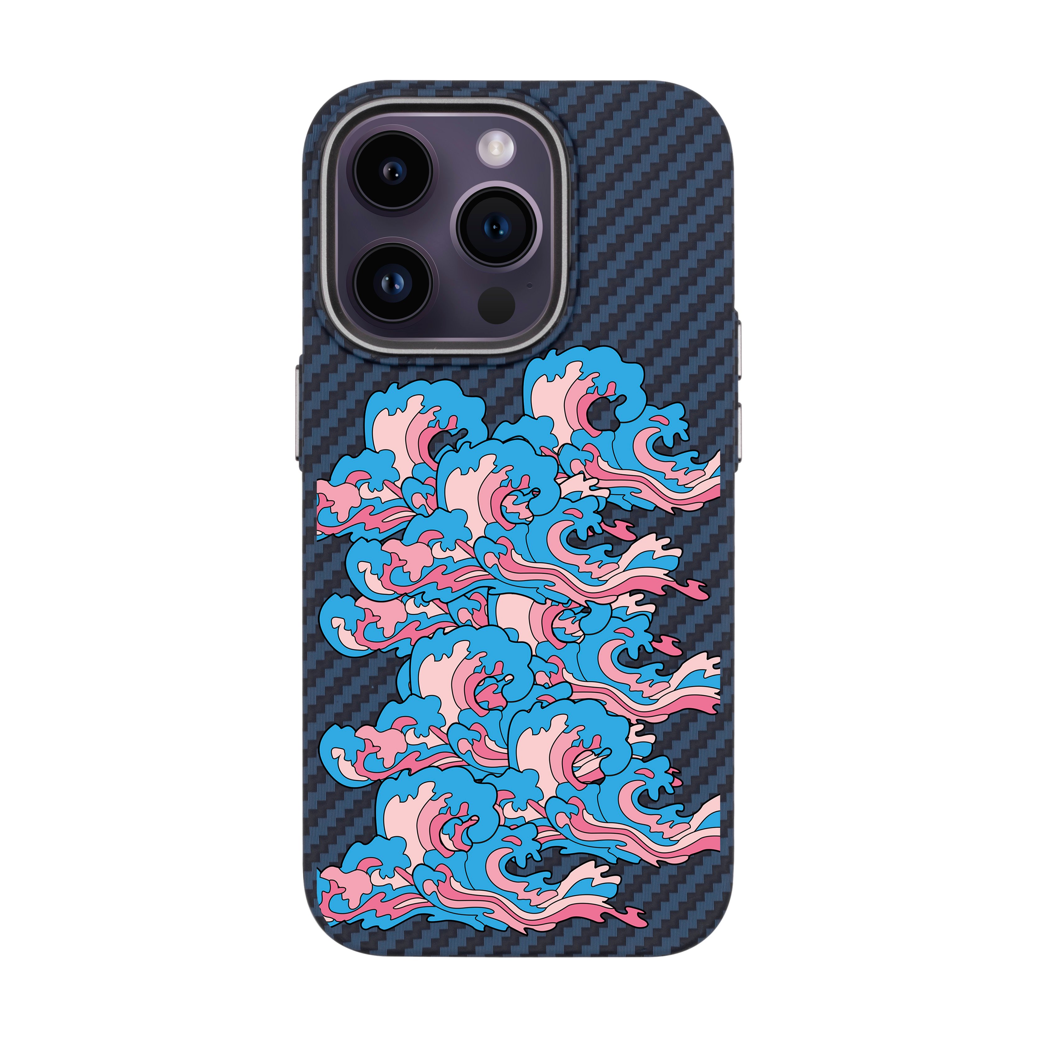 SURF-iPhone Carbon Kılıf MagSafe Özellikli