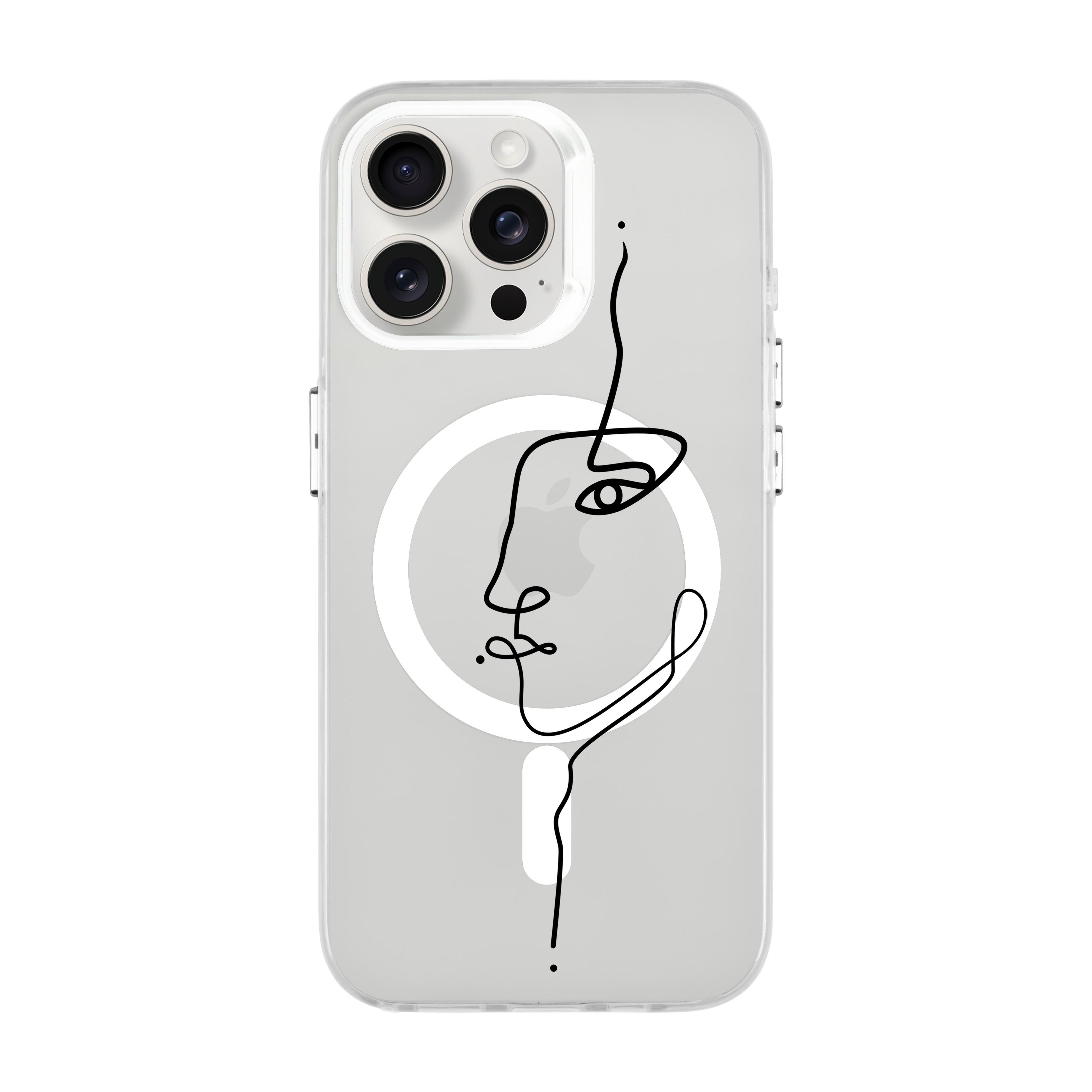 Face - iPhone Hold Case with MagSafe