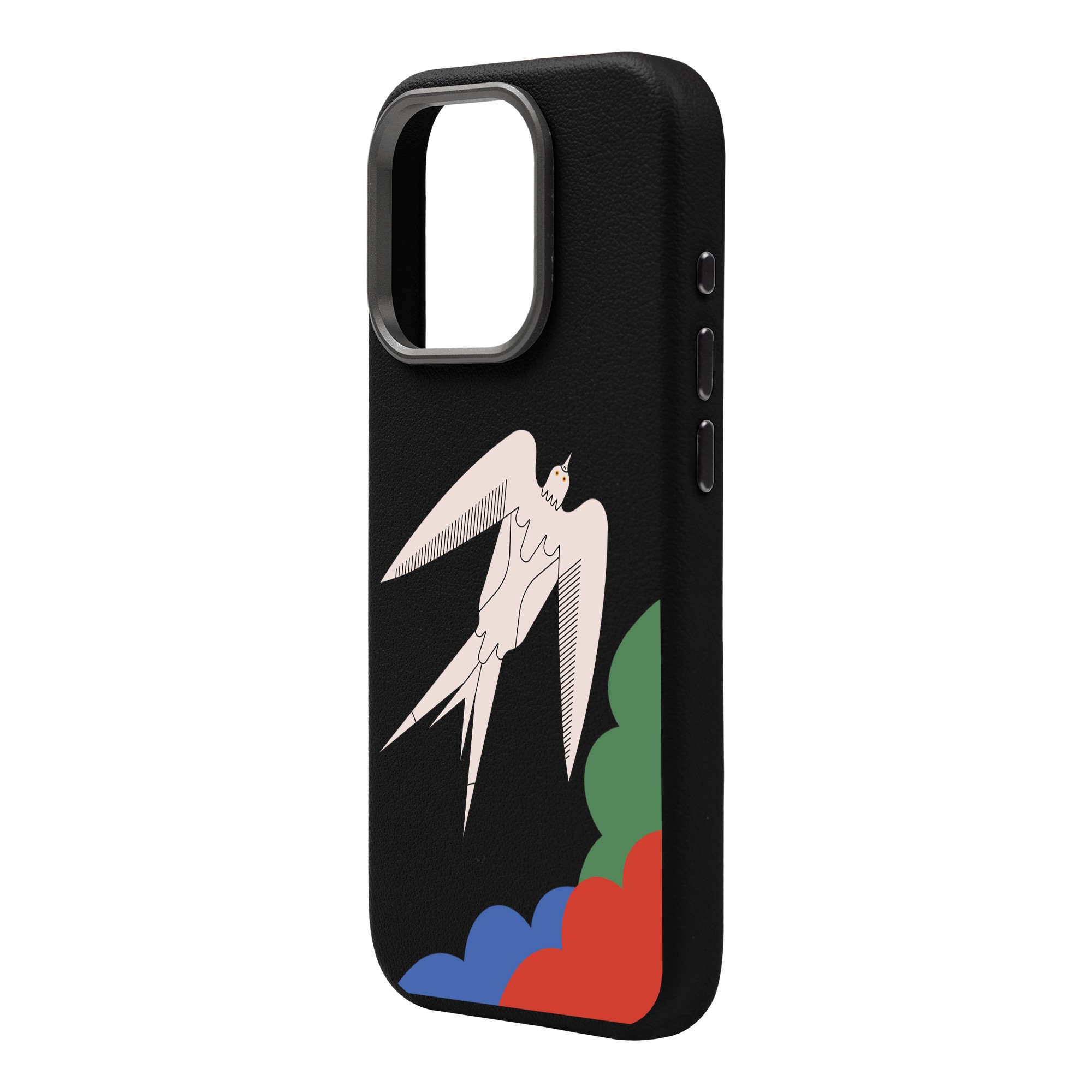 L’OISEAU LIBRE-iPhone Leather Premium Kılıf MagSafe Özellikli