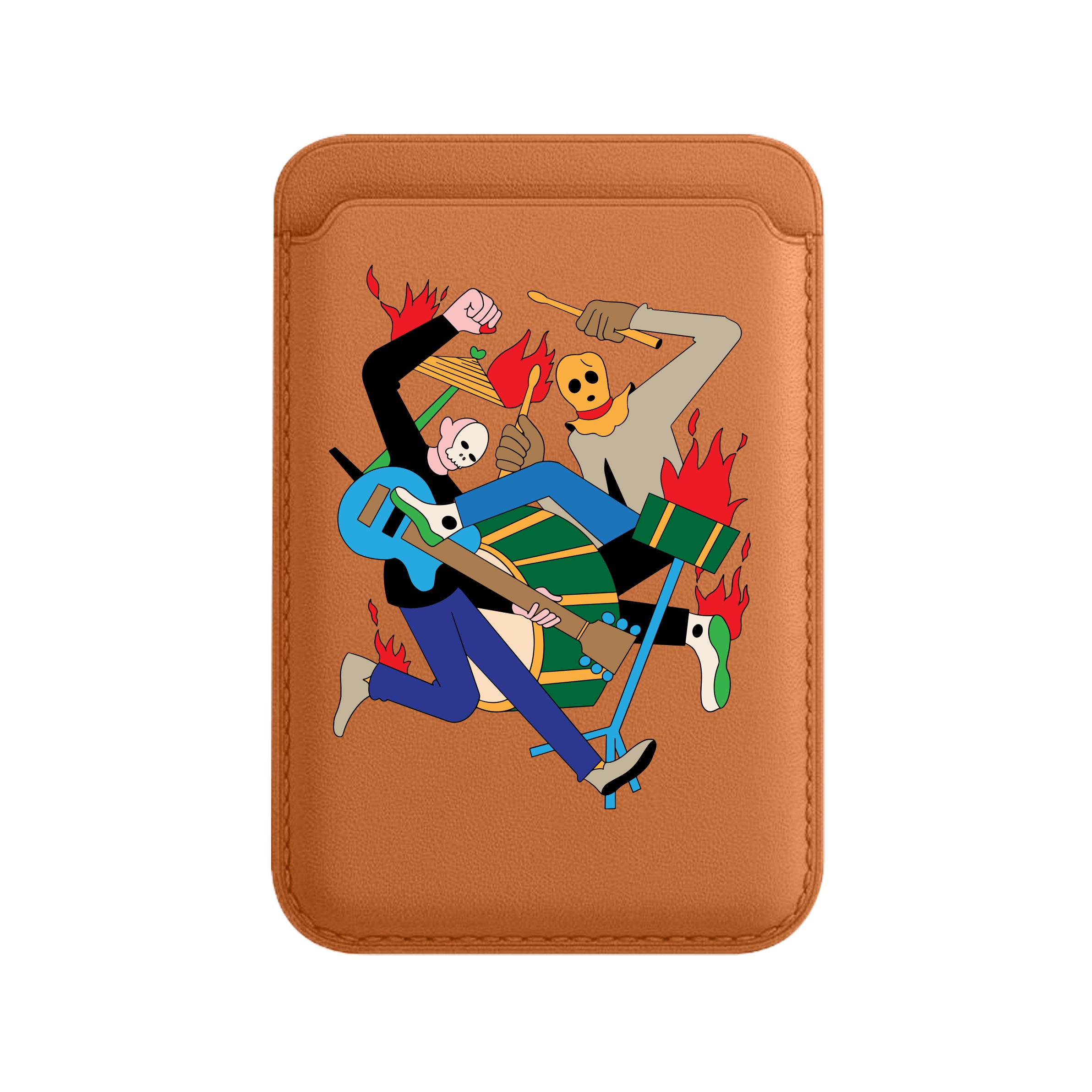 MONSTER MASH-Leather Wallet