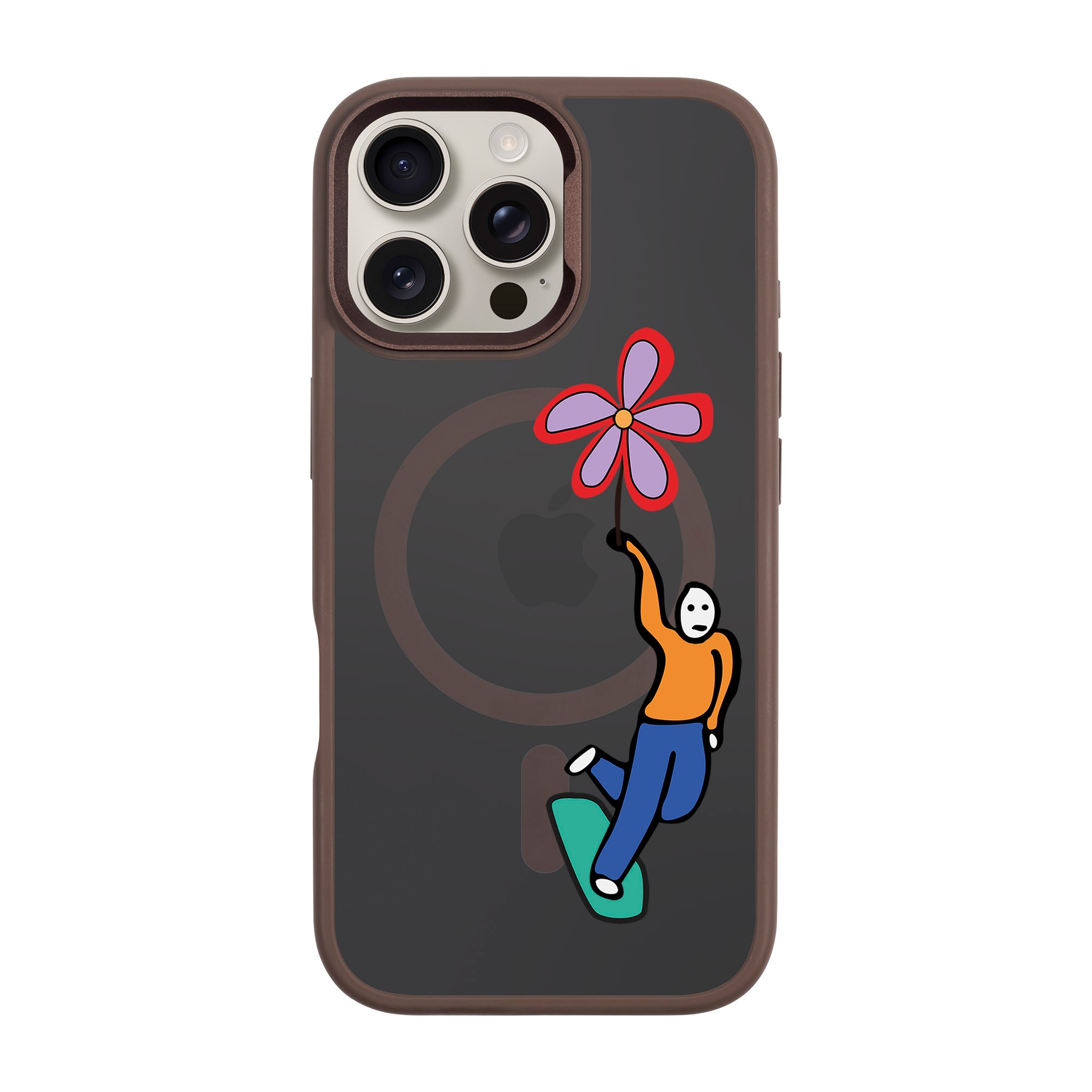 SKATEBOARDER-iPhone Rise Kılıf MagSafe Özellikli