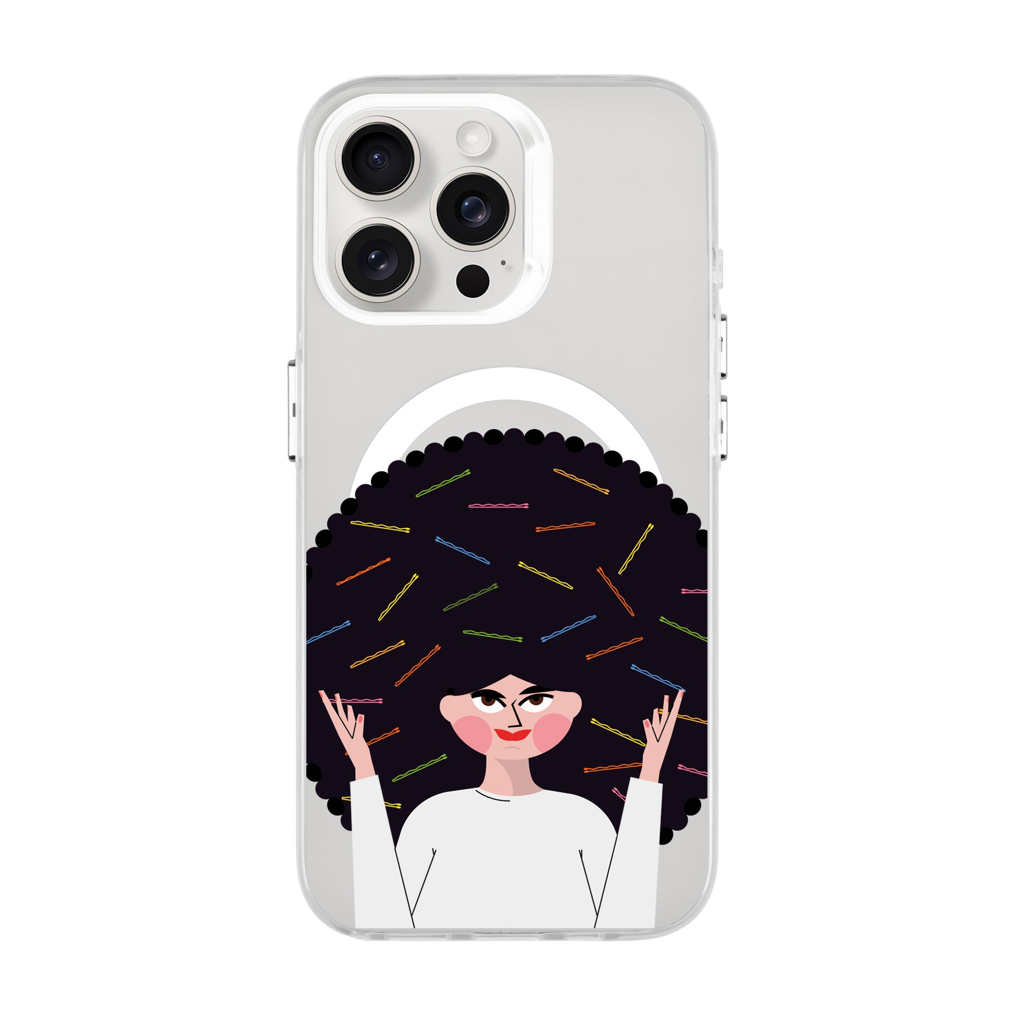TANGLES OF HAPPINESS-iPhone Hold Kılıf MagSafe Özellikli