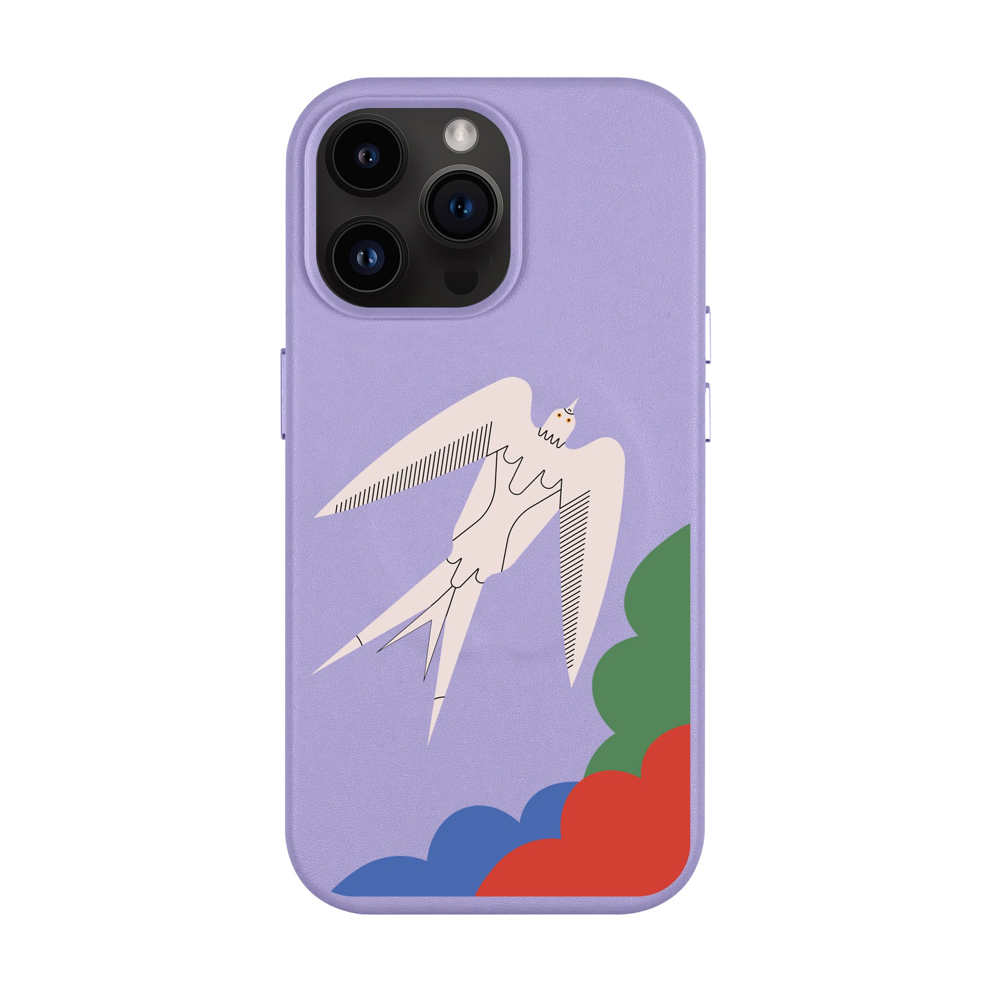 L’OISEAU LIBRE-iPhone Leather Kılıf MagSafe Özellikli