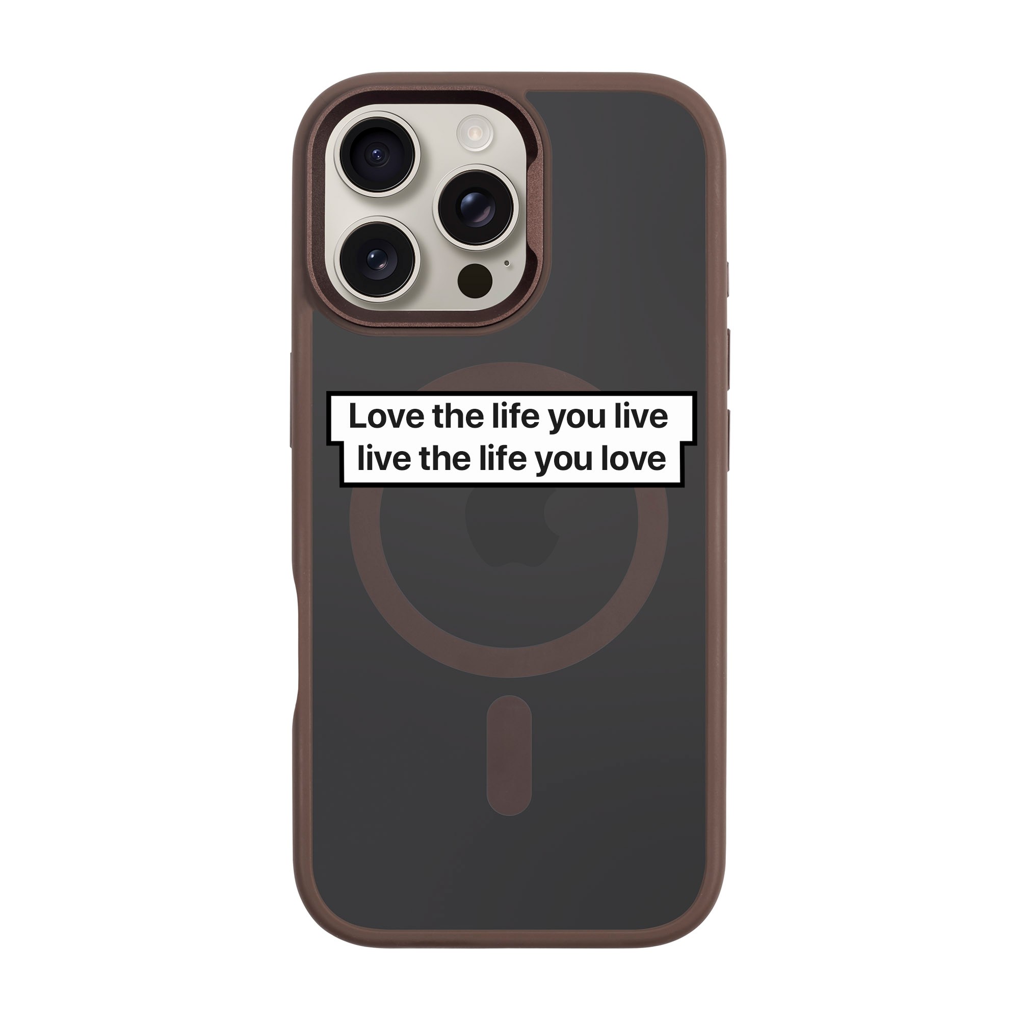 LOVE THE LIFE-iPhone Rise Kılıf MagSafe Özellikli